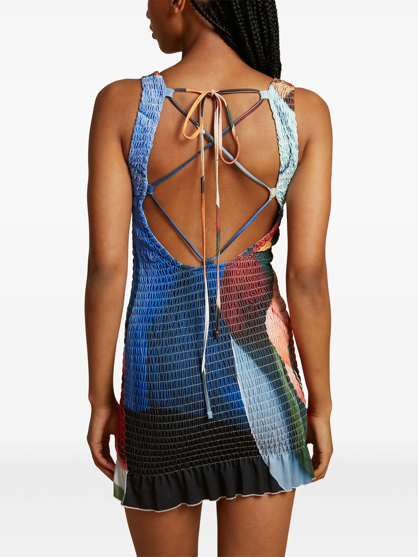Salpicon mini dress