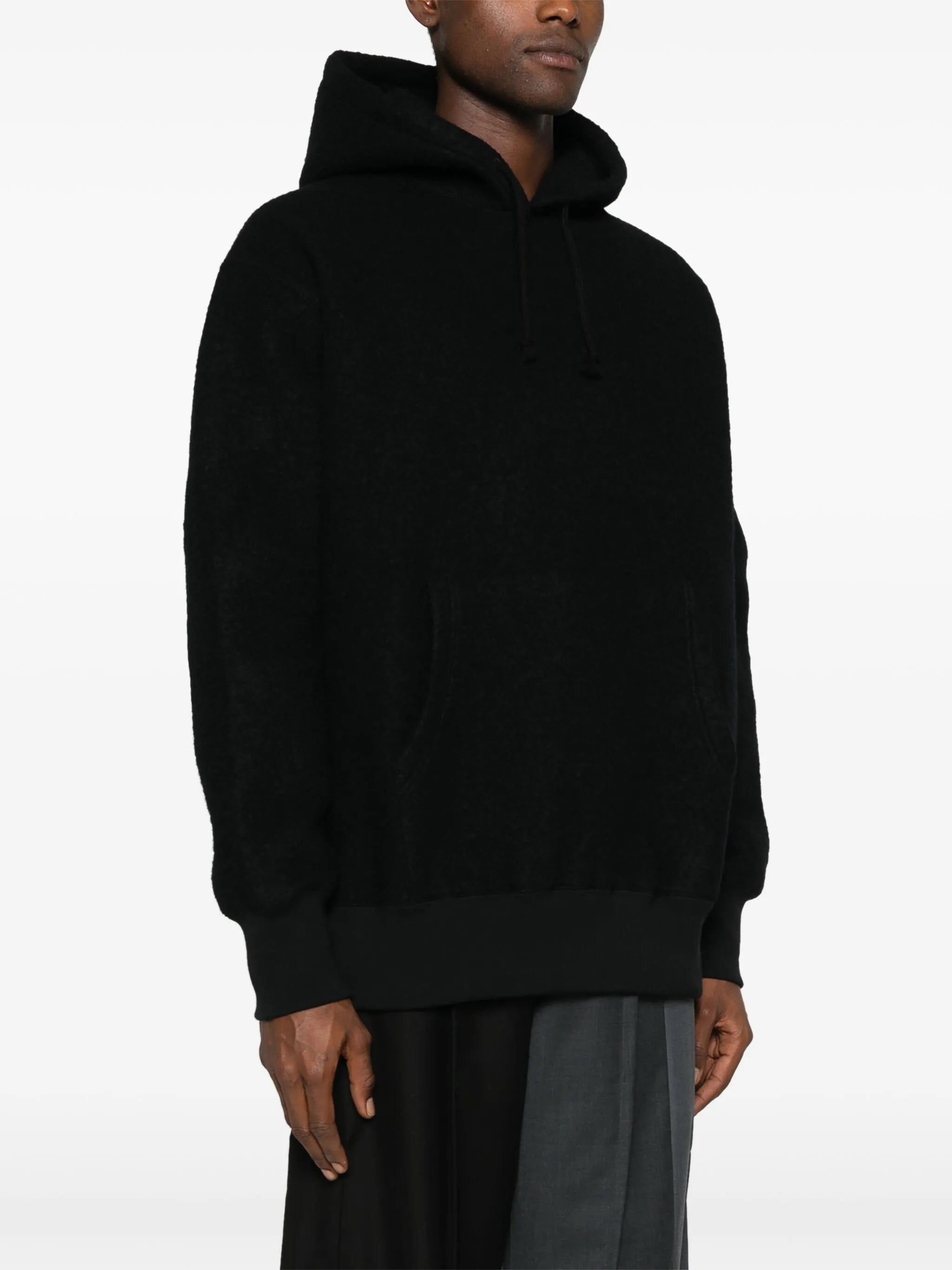 felted hoodie