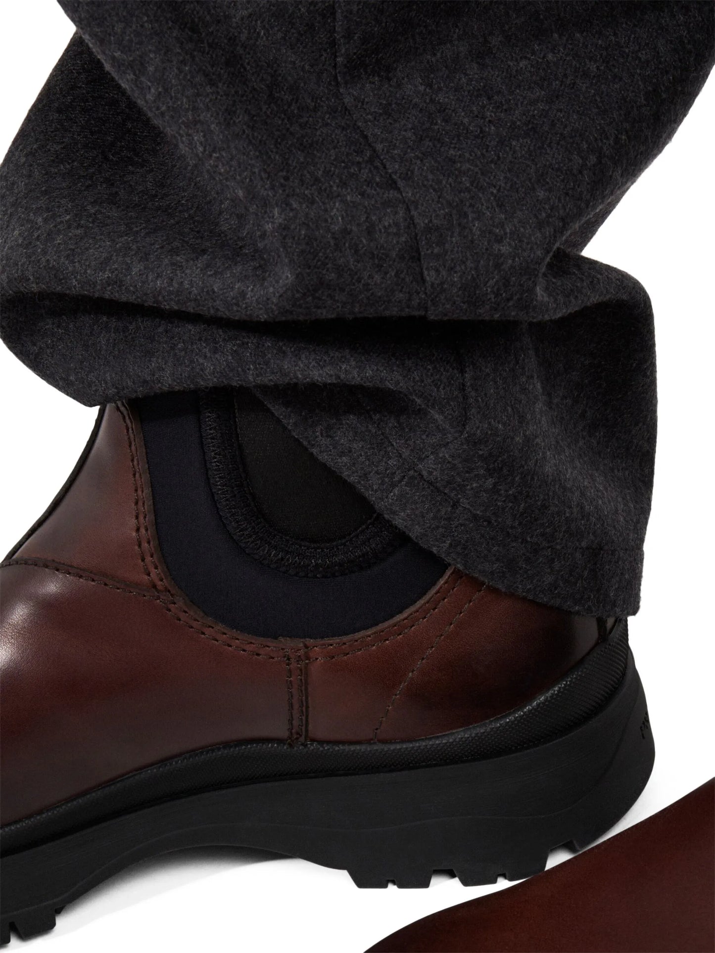 leather Chelsea boots