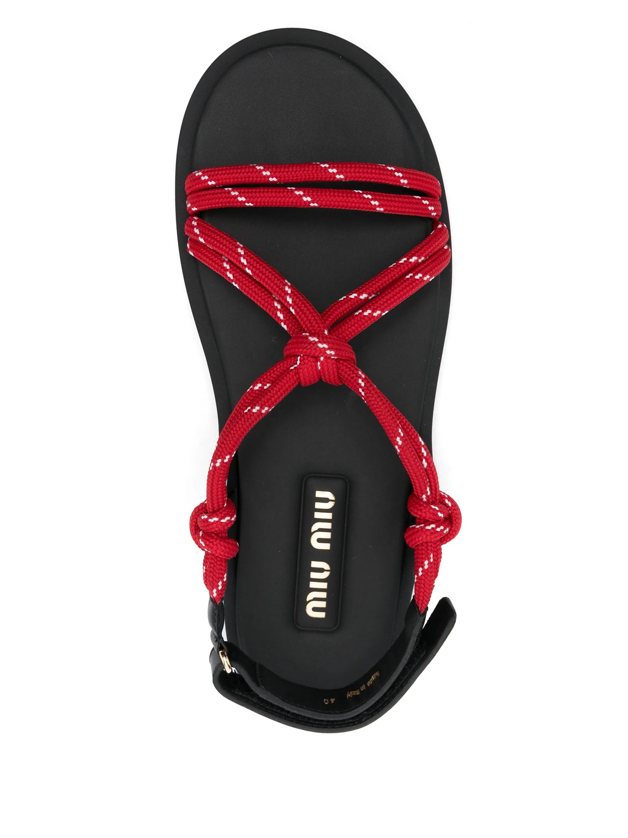 flat rope sandals
