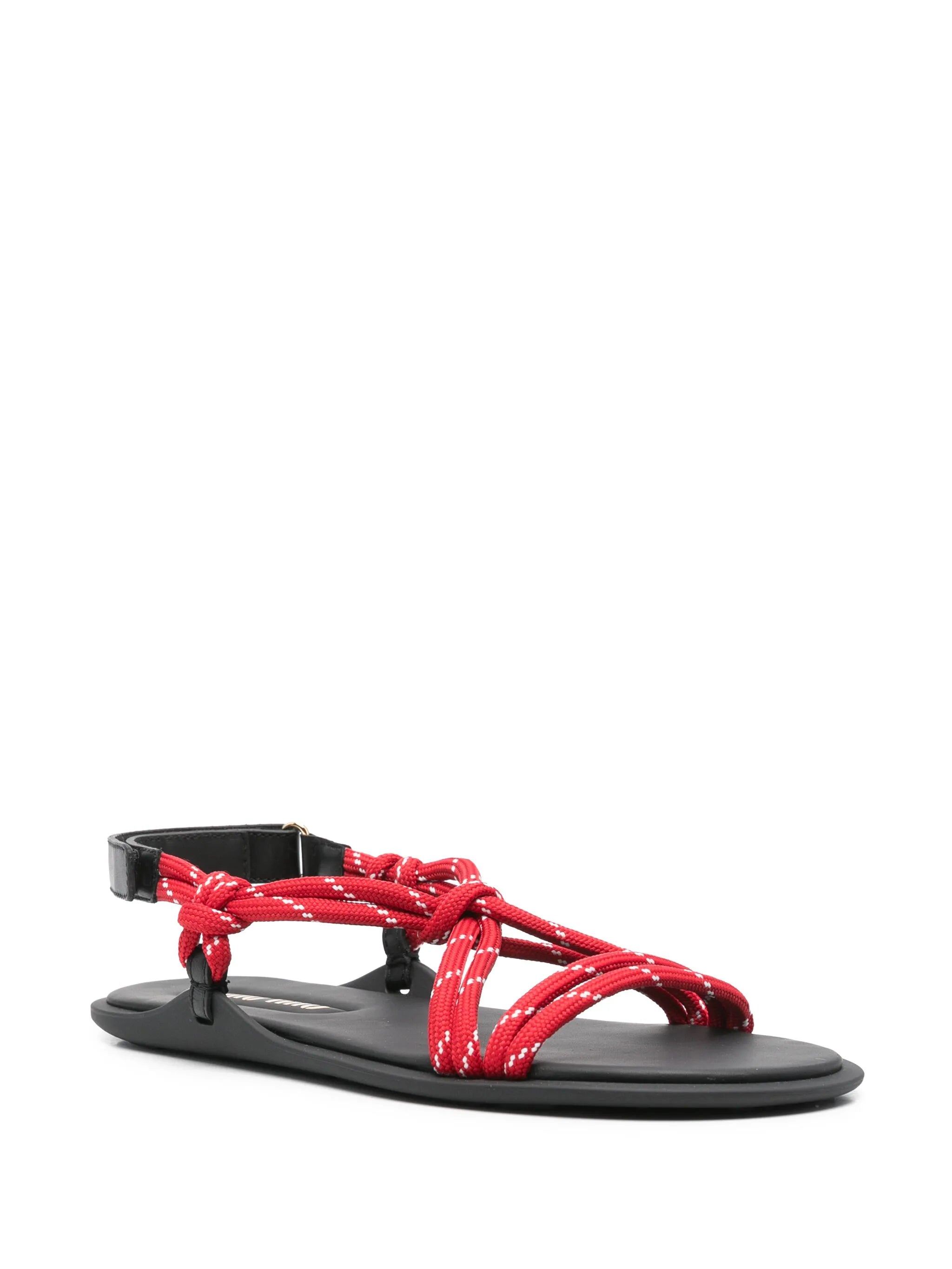 flat rope sandals