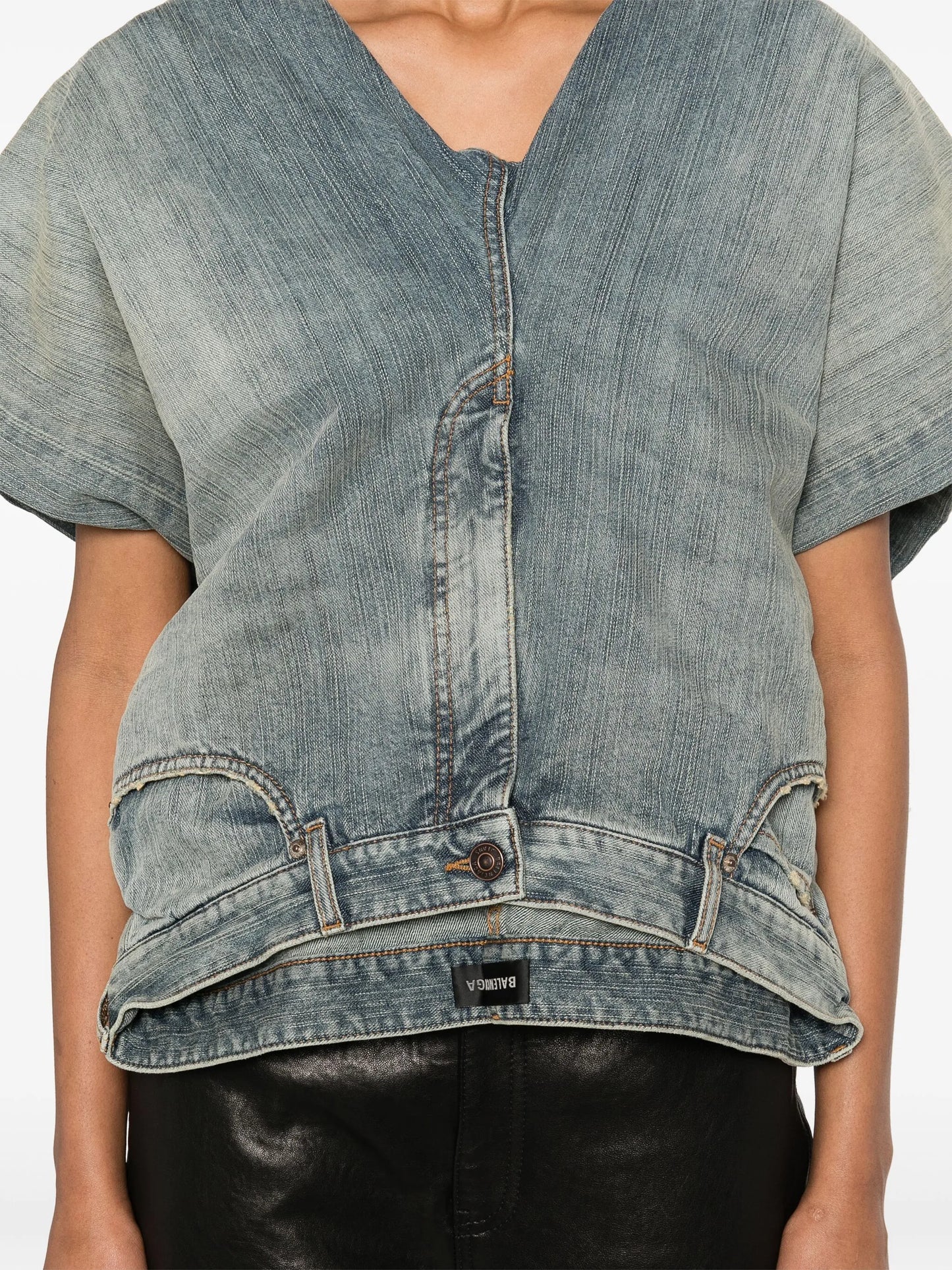 Denim Pants top