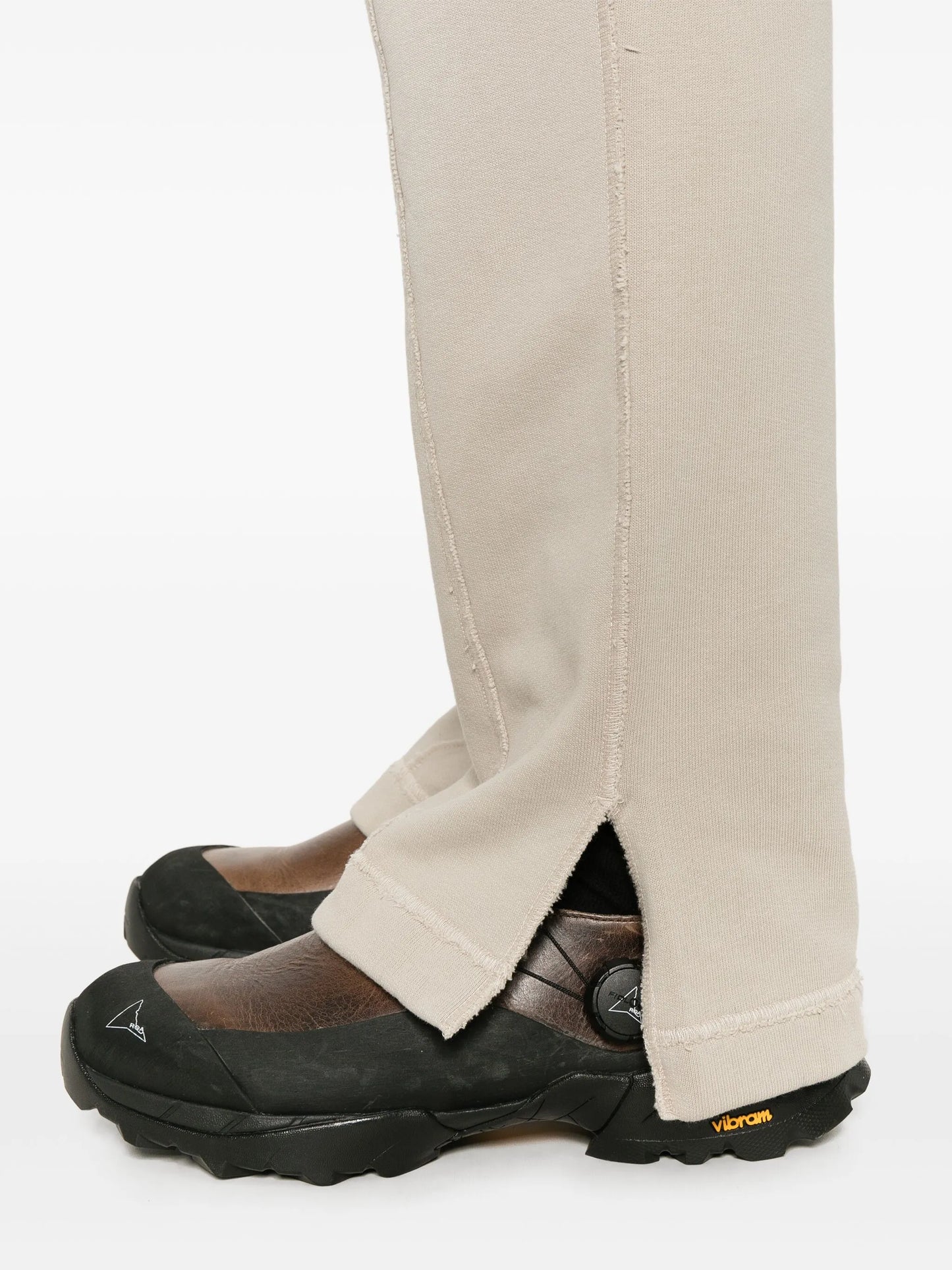 seam-detail track pants