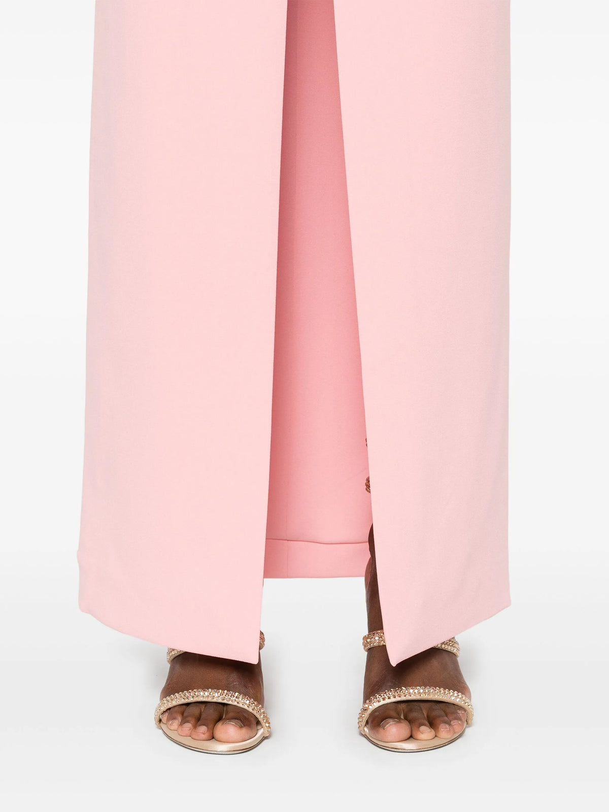 the Bysha maxi dress in soft pink