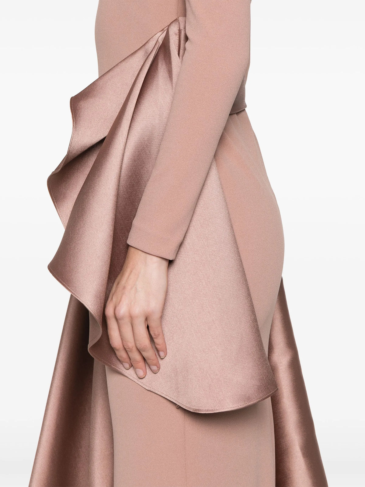 the Kiana maxi dress in cocoa