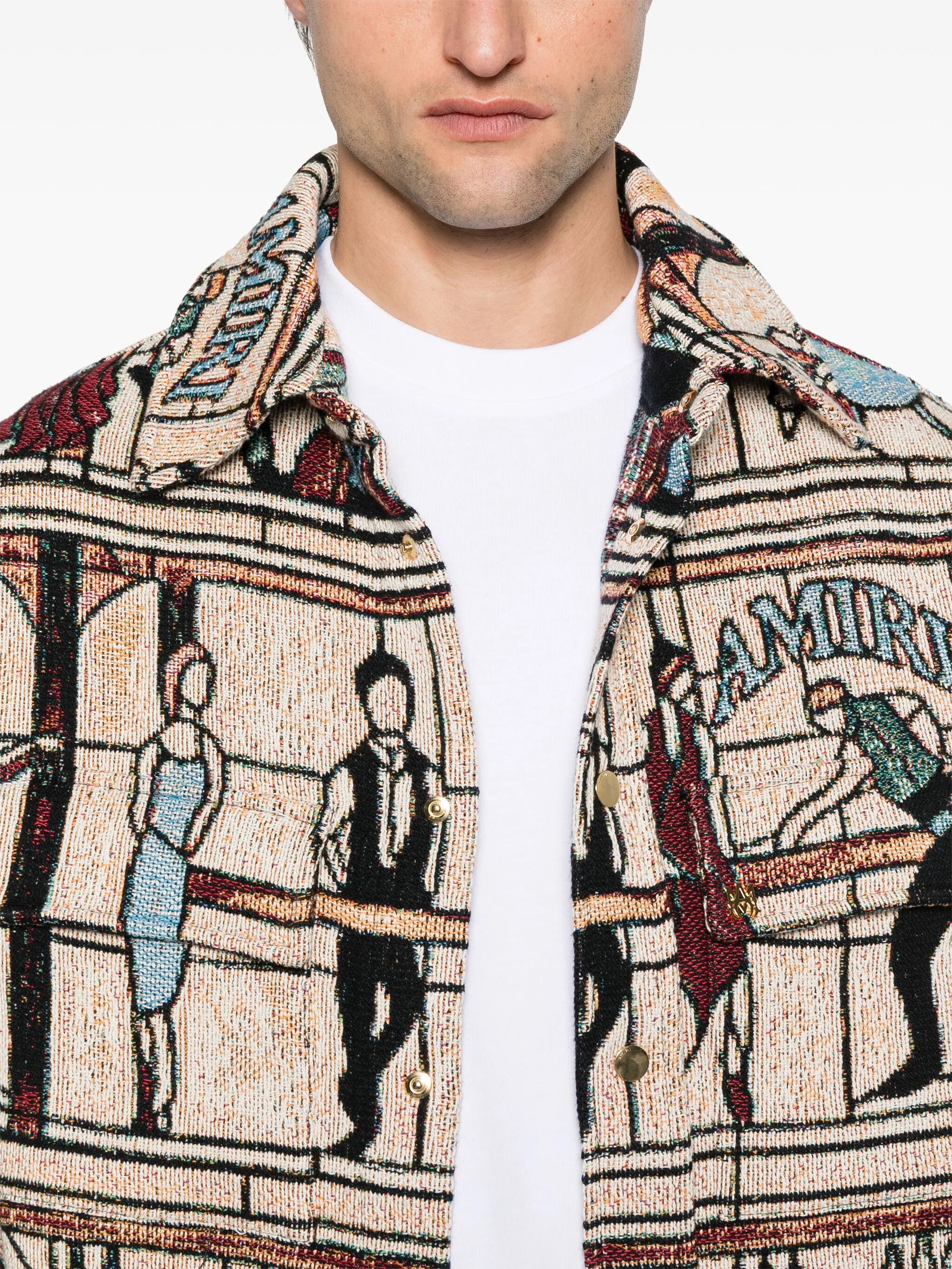 tapestry overshirt