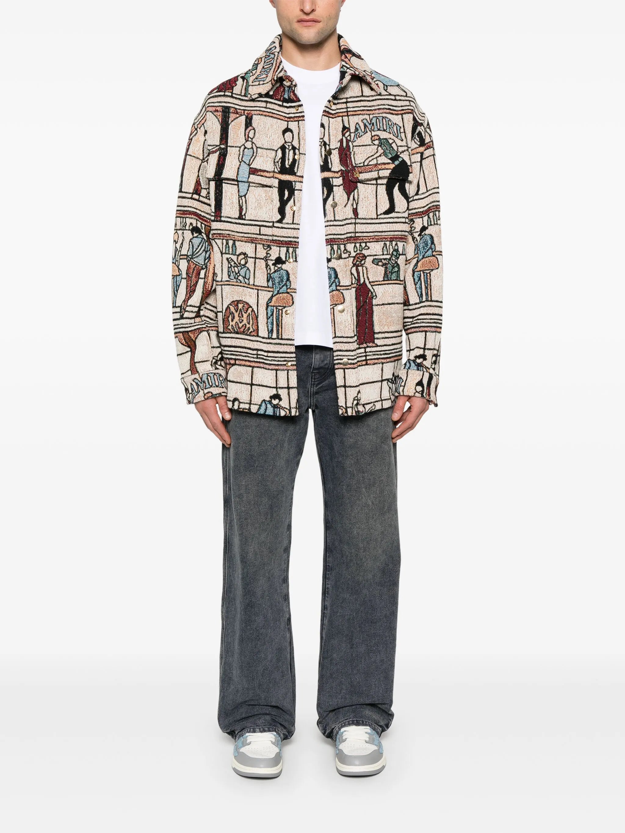 tapestry overshirt