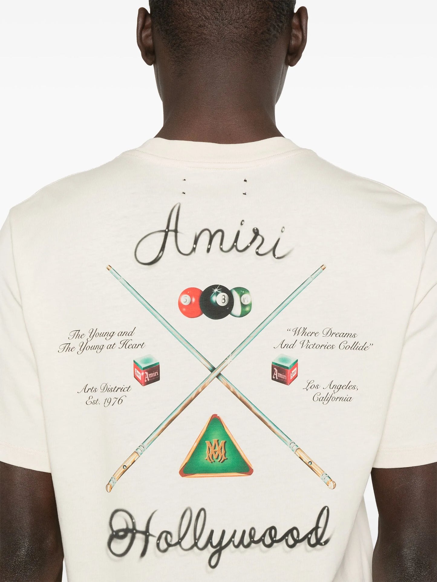 Amiri Pool Cue t-shirt