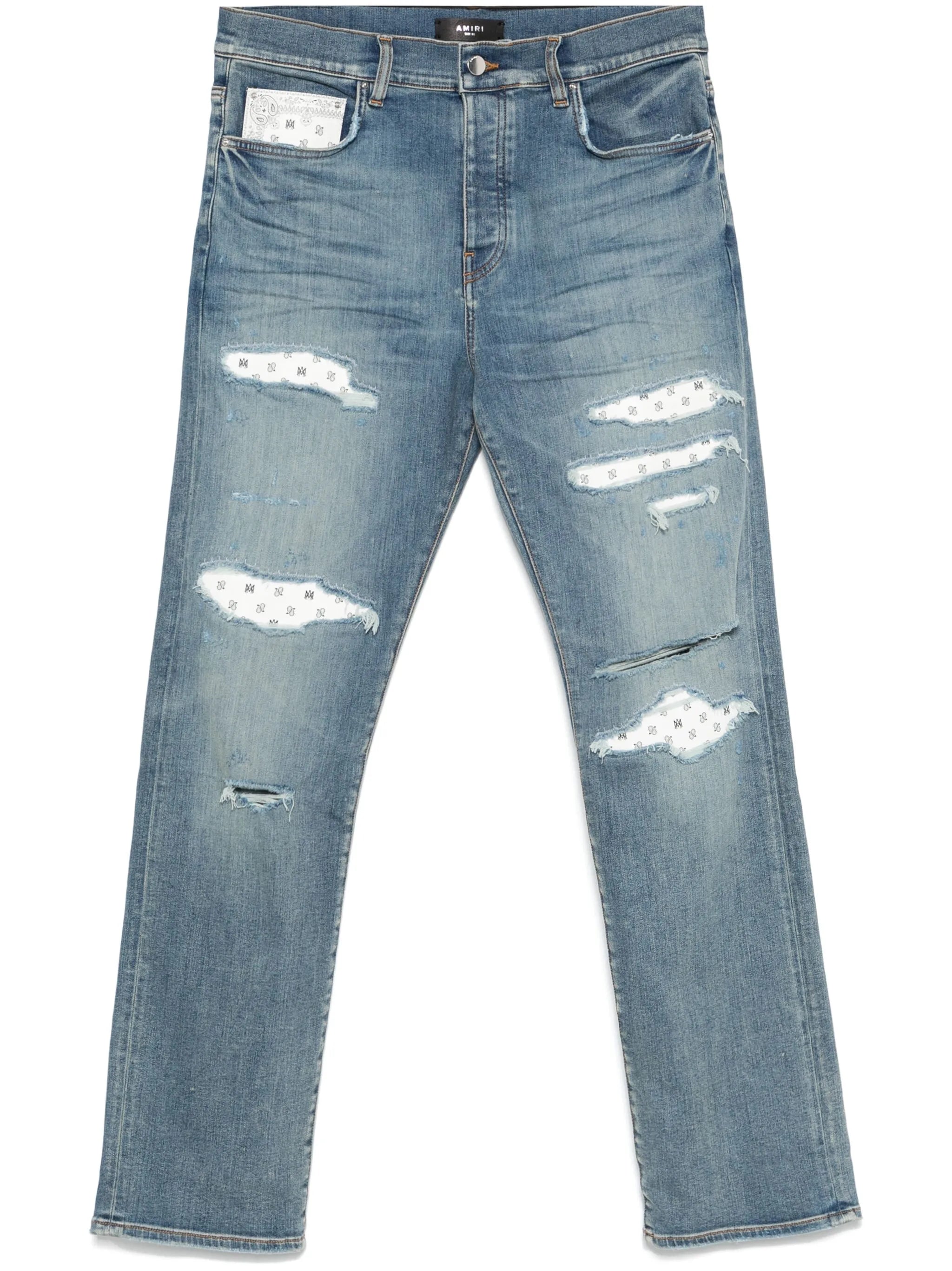 Repaired jeans