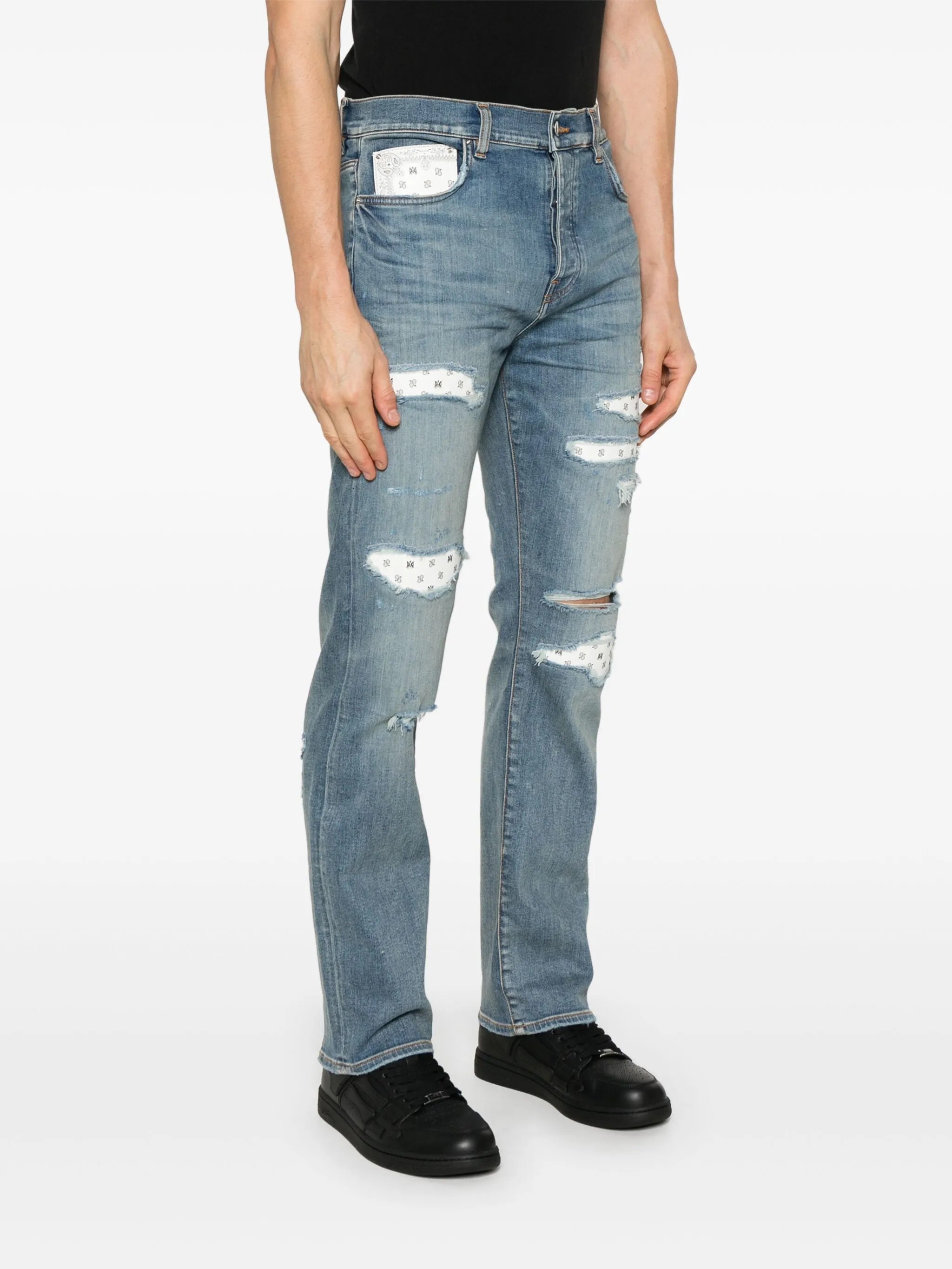 Repaired jeans