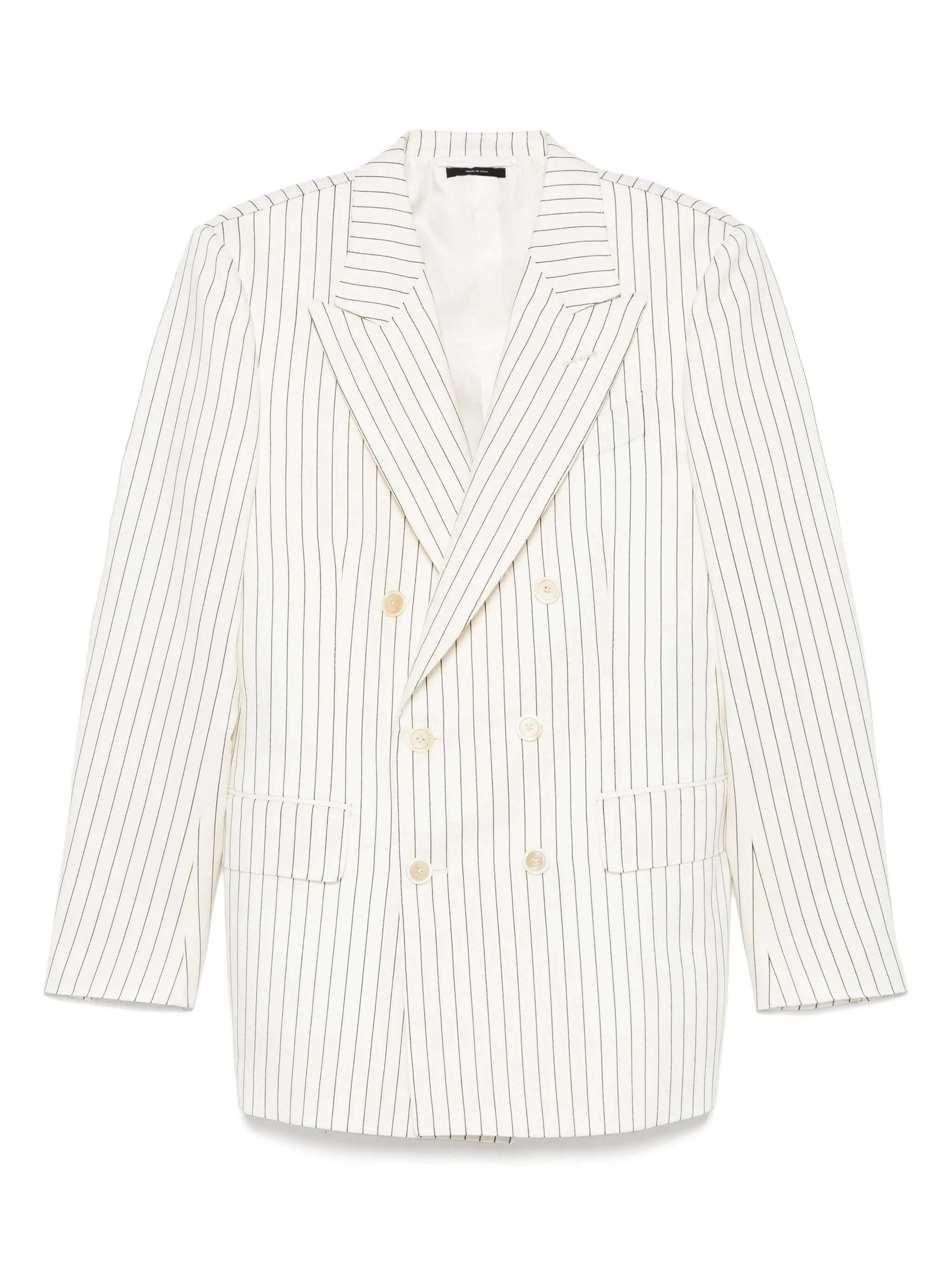 striped blazer