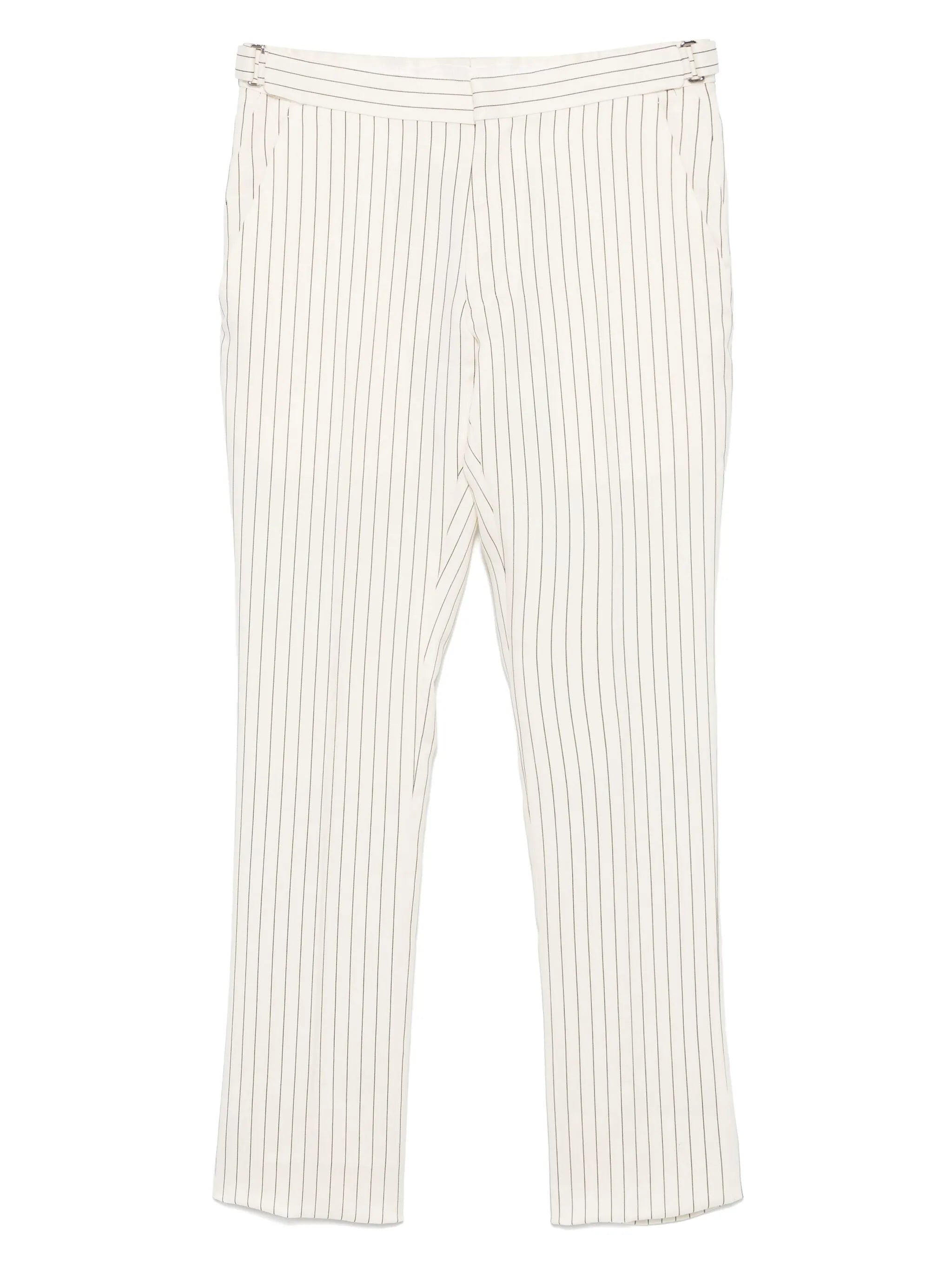 striped trousers