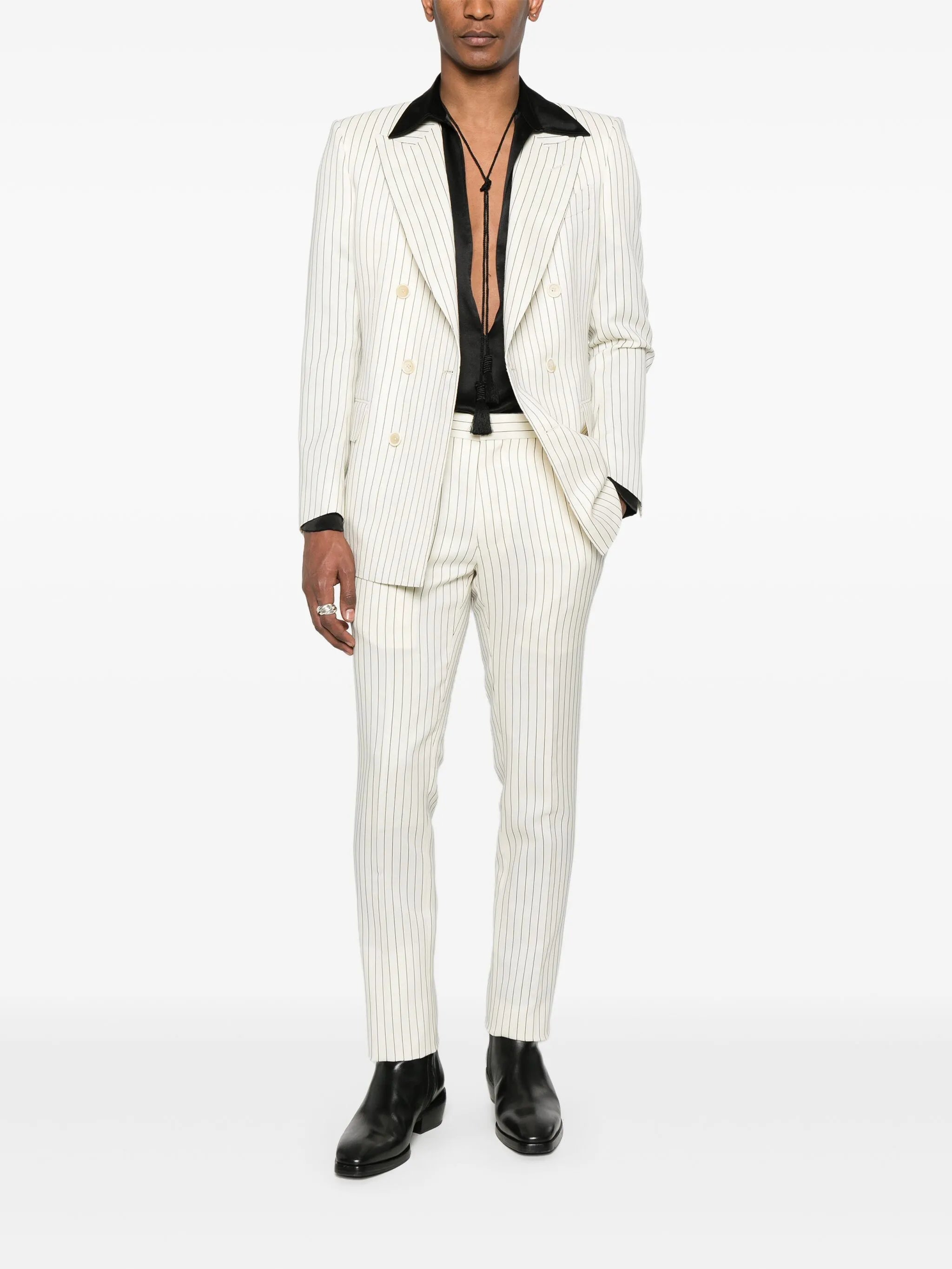 striped trousers