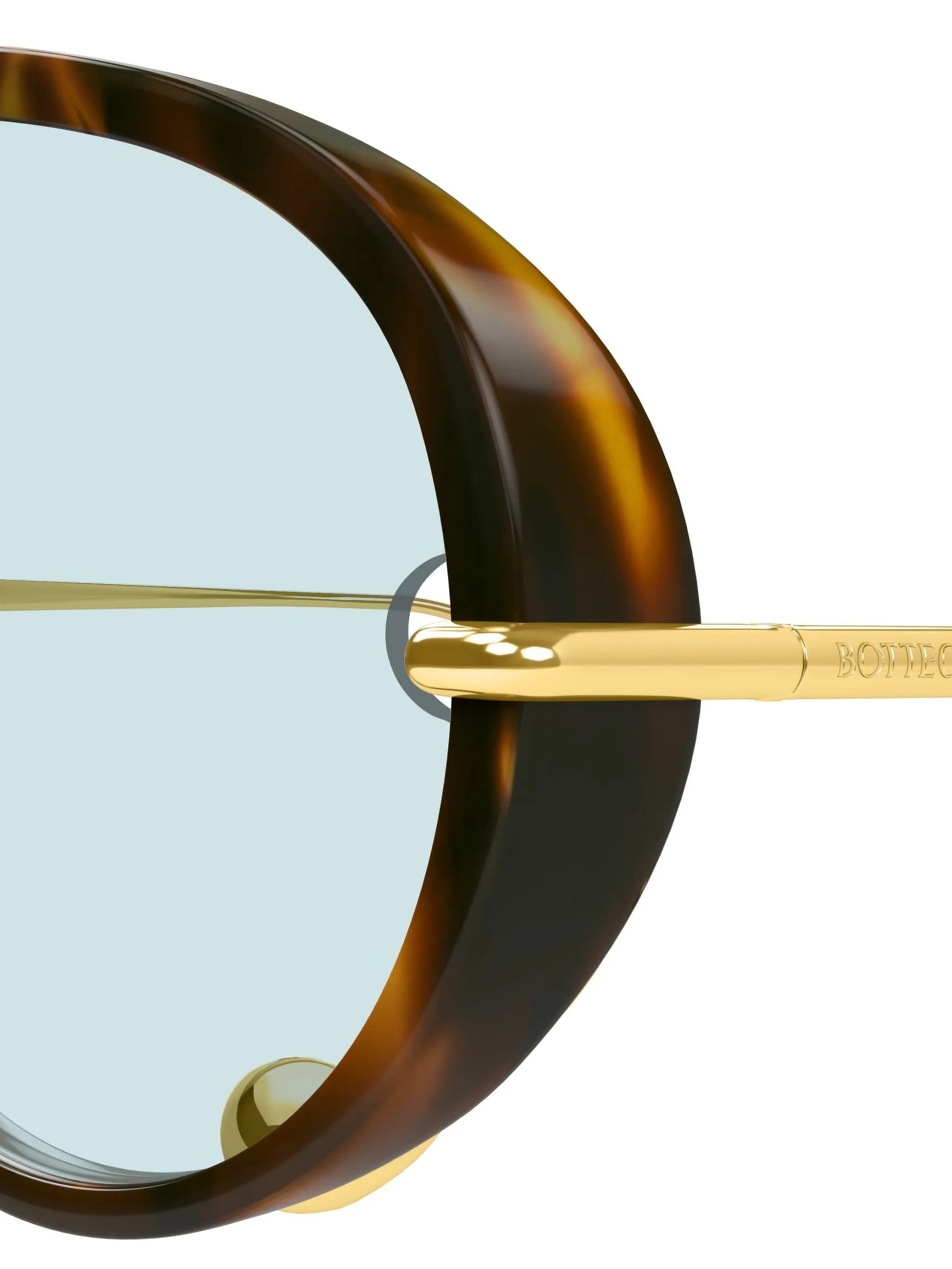 Drop pilot-frame sunglasses