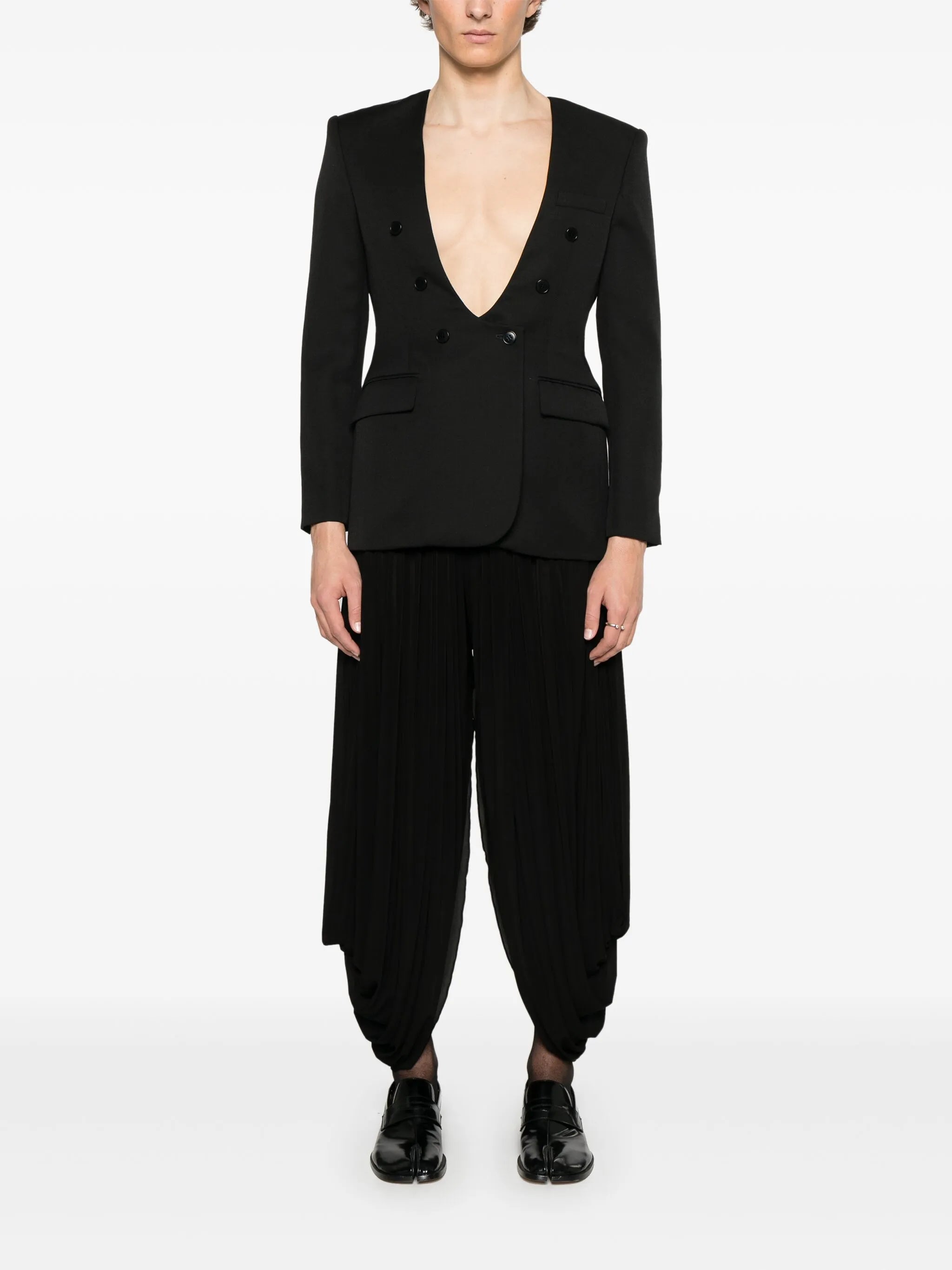 wide-leg trousers