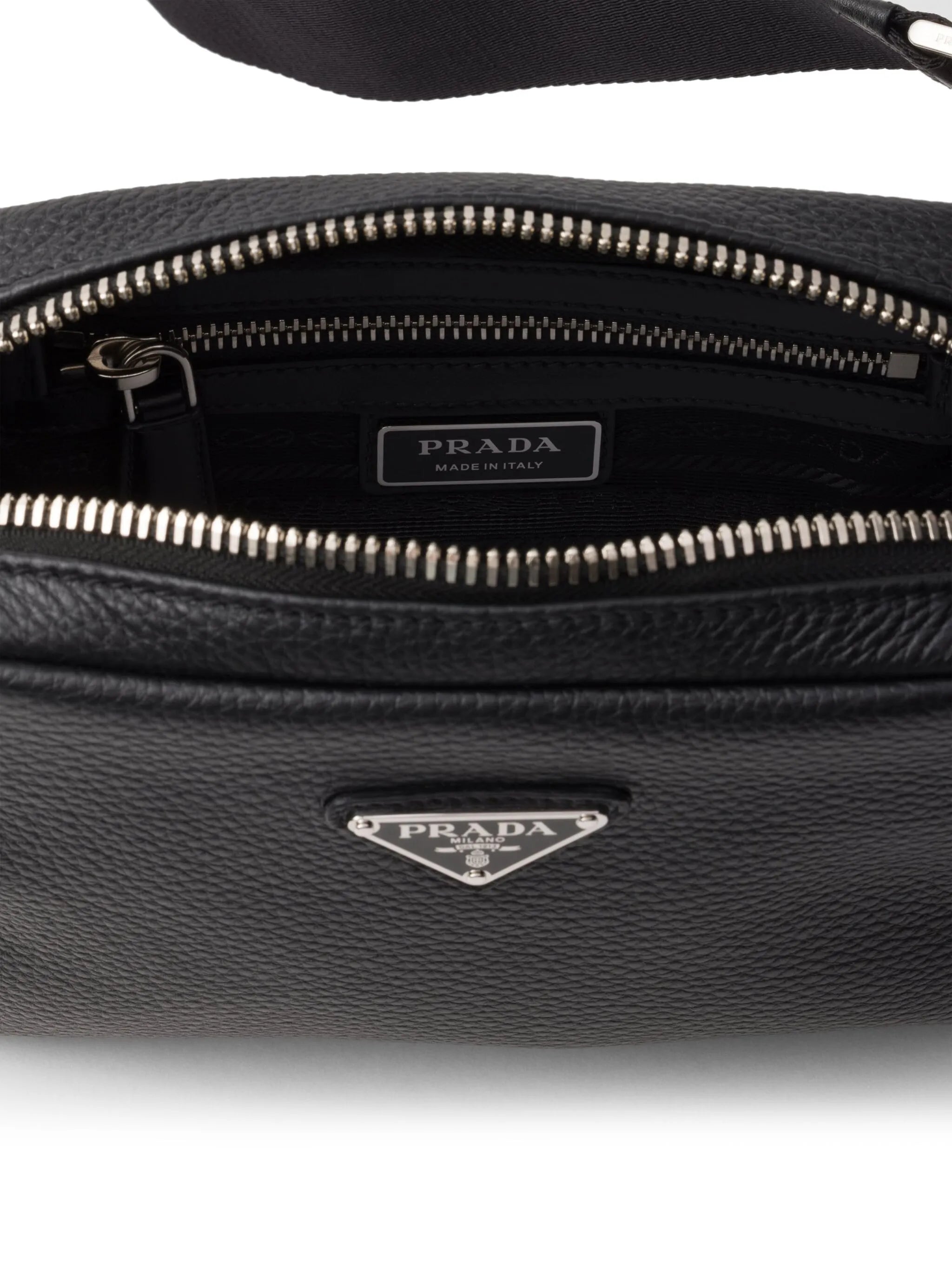 Brique Saffiano leather bag