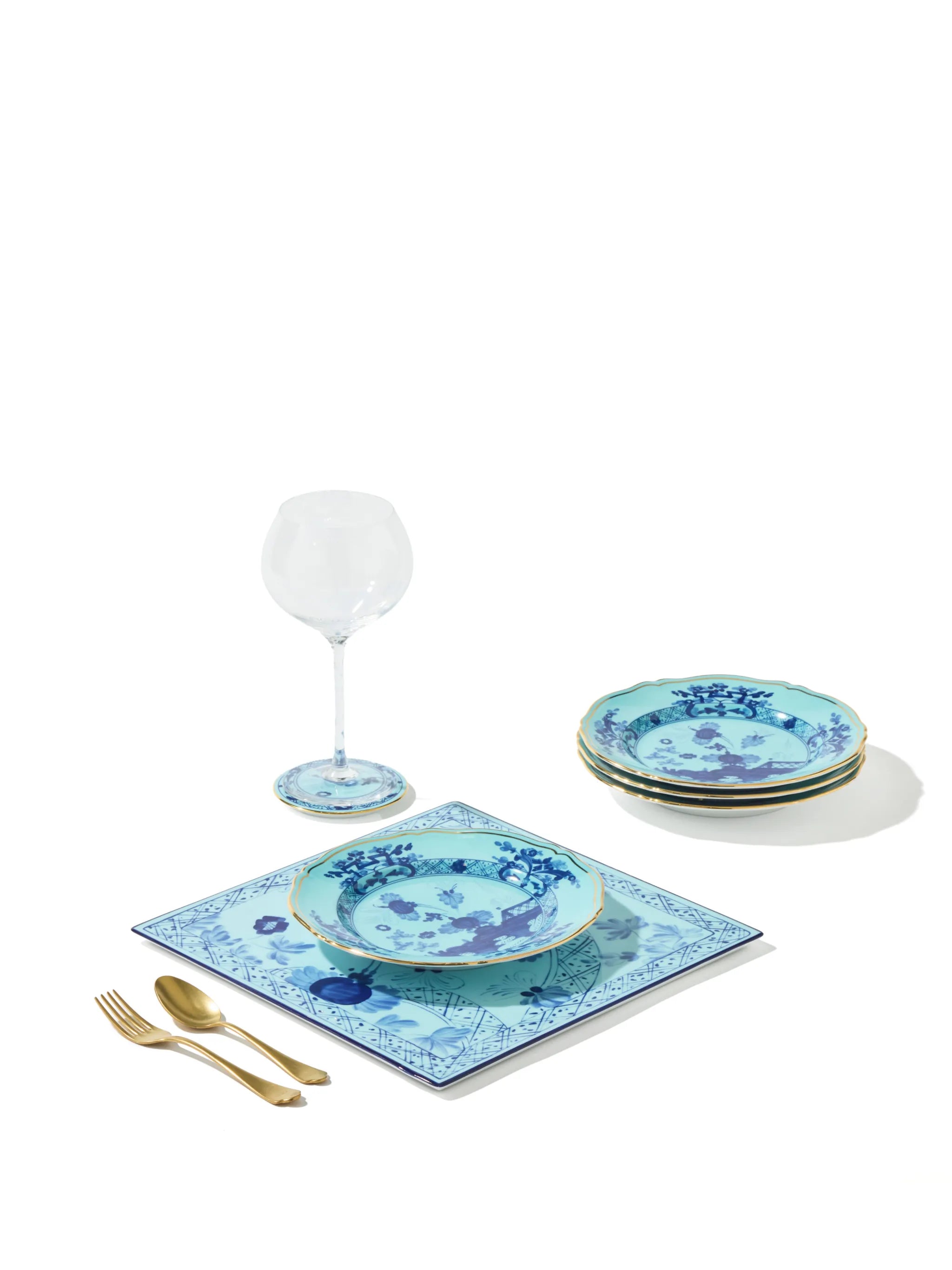 Oriente dessert plates (set of four)