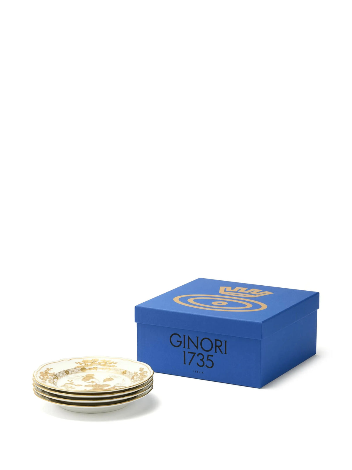 Oriente Italiano Tesori Aurum dessert plates
