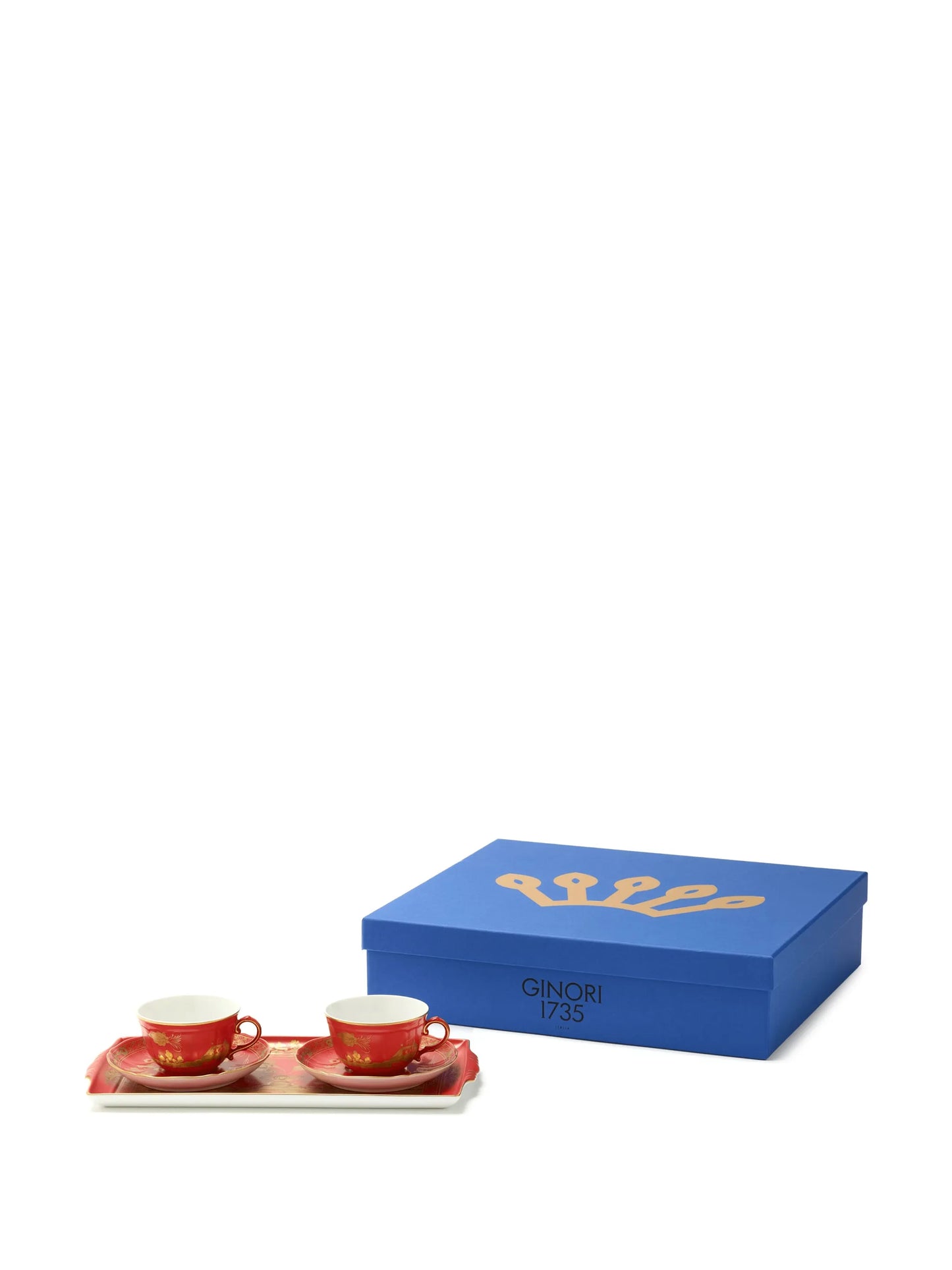 Oriente Rubrum tea service