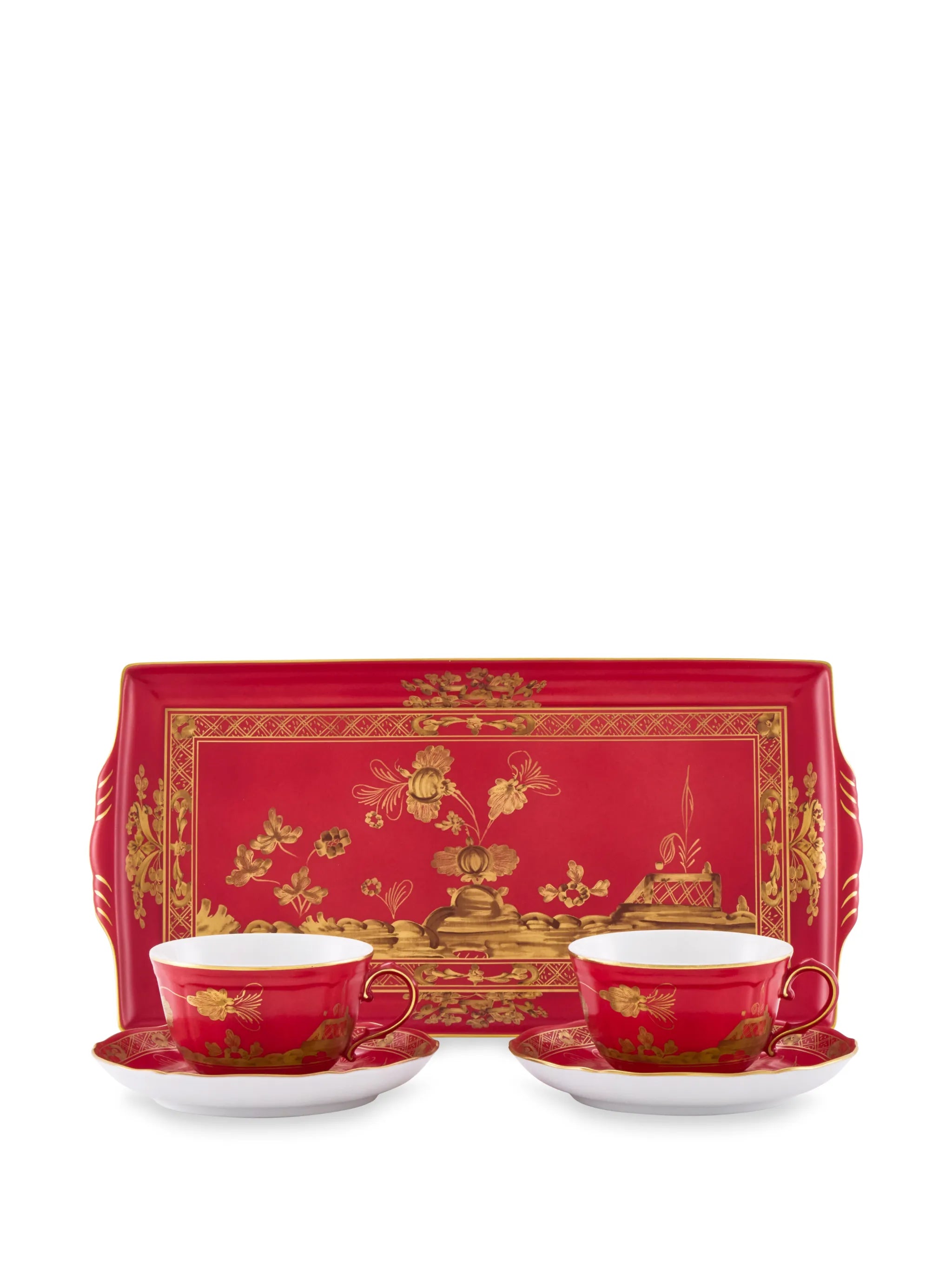 Oriente Rubrum tea service