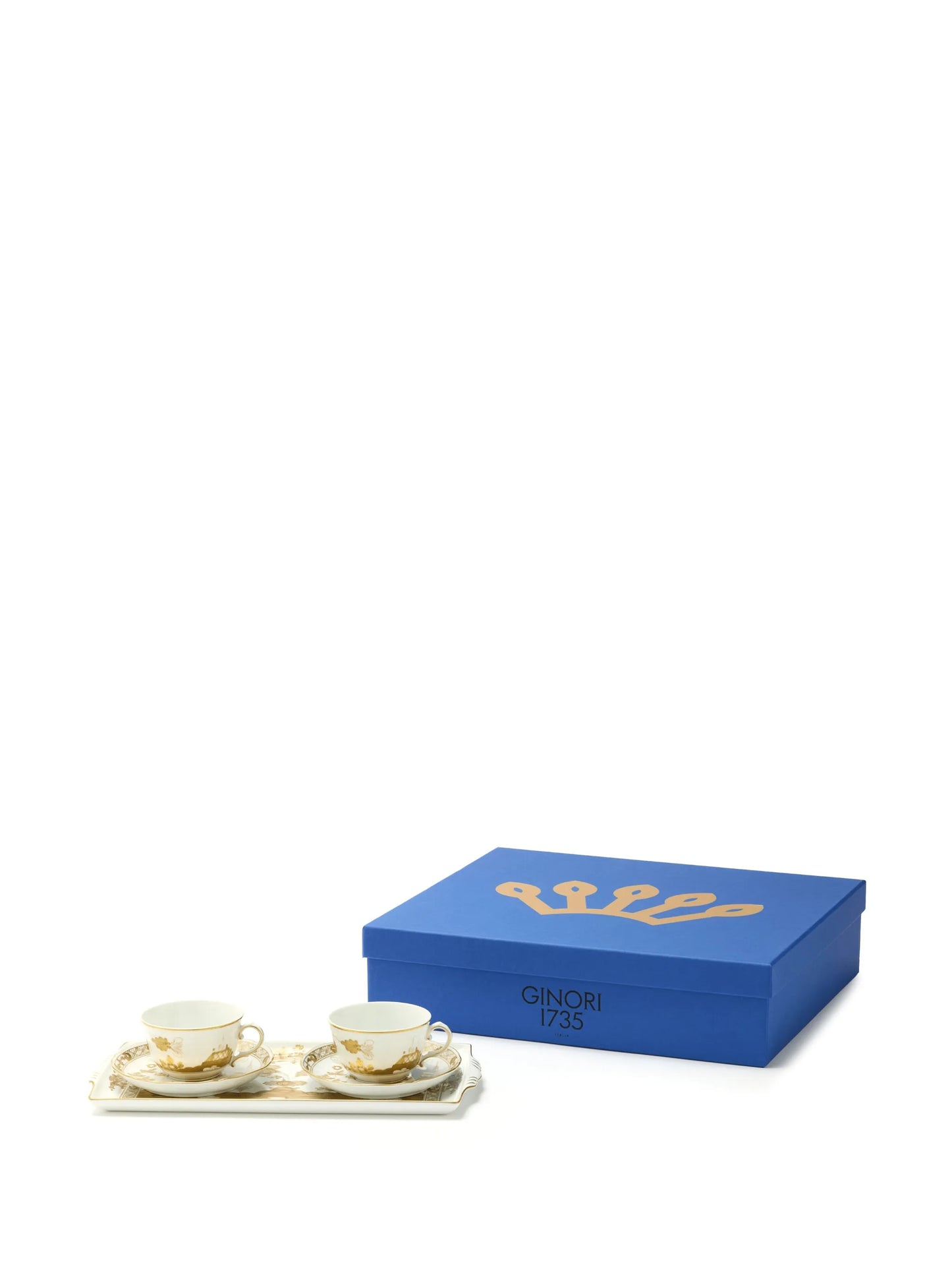 Oriente tea service set with tray