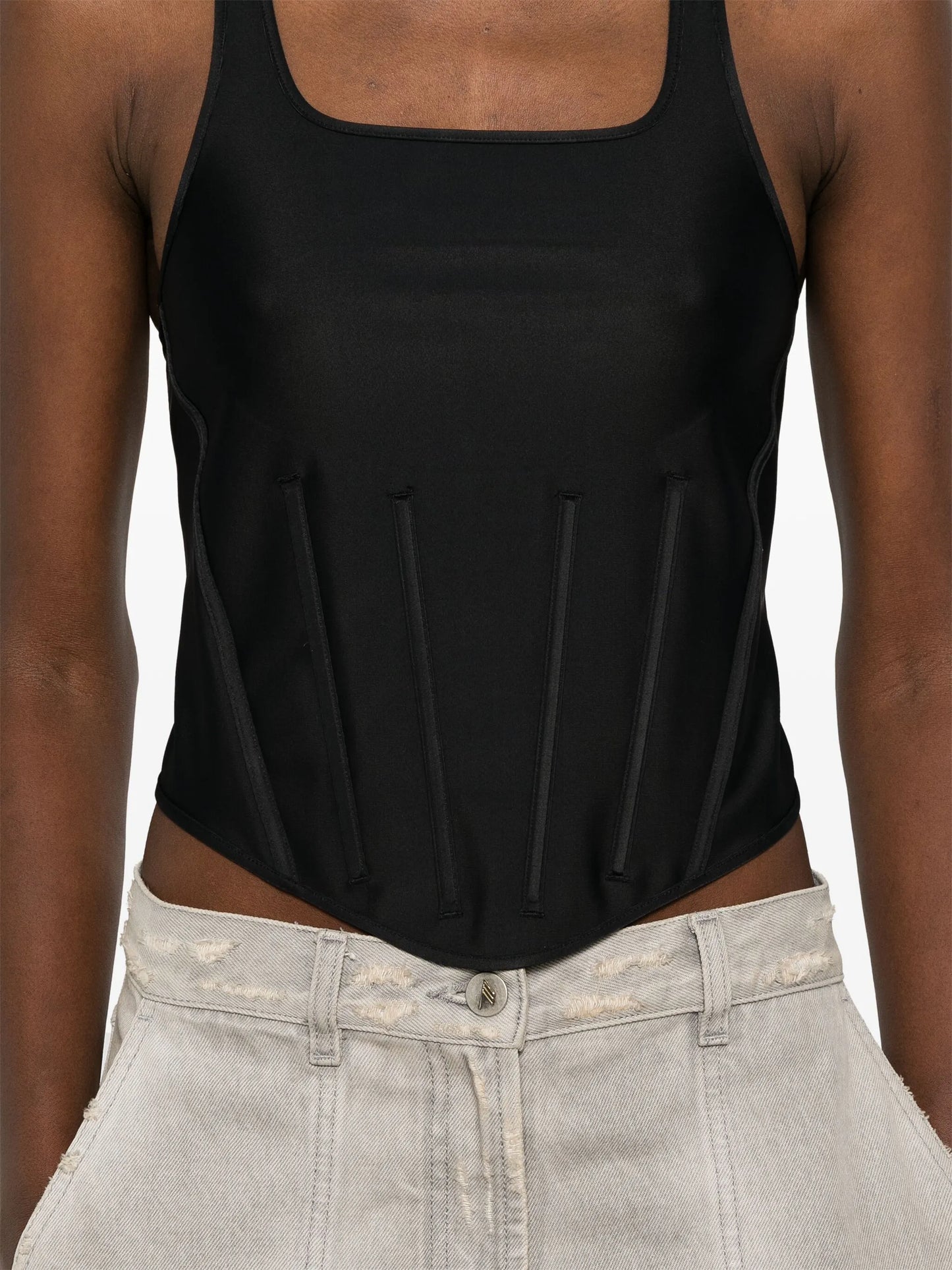 corset-style top