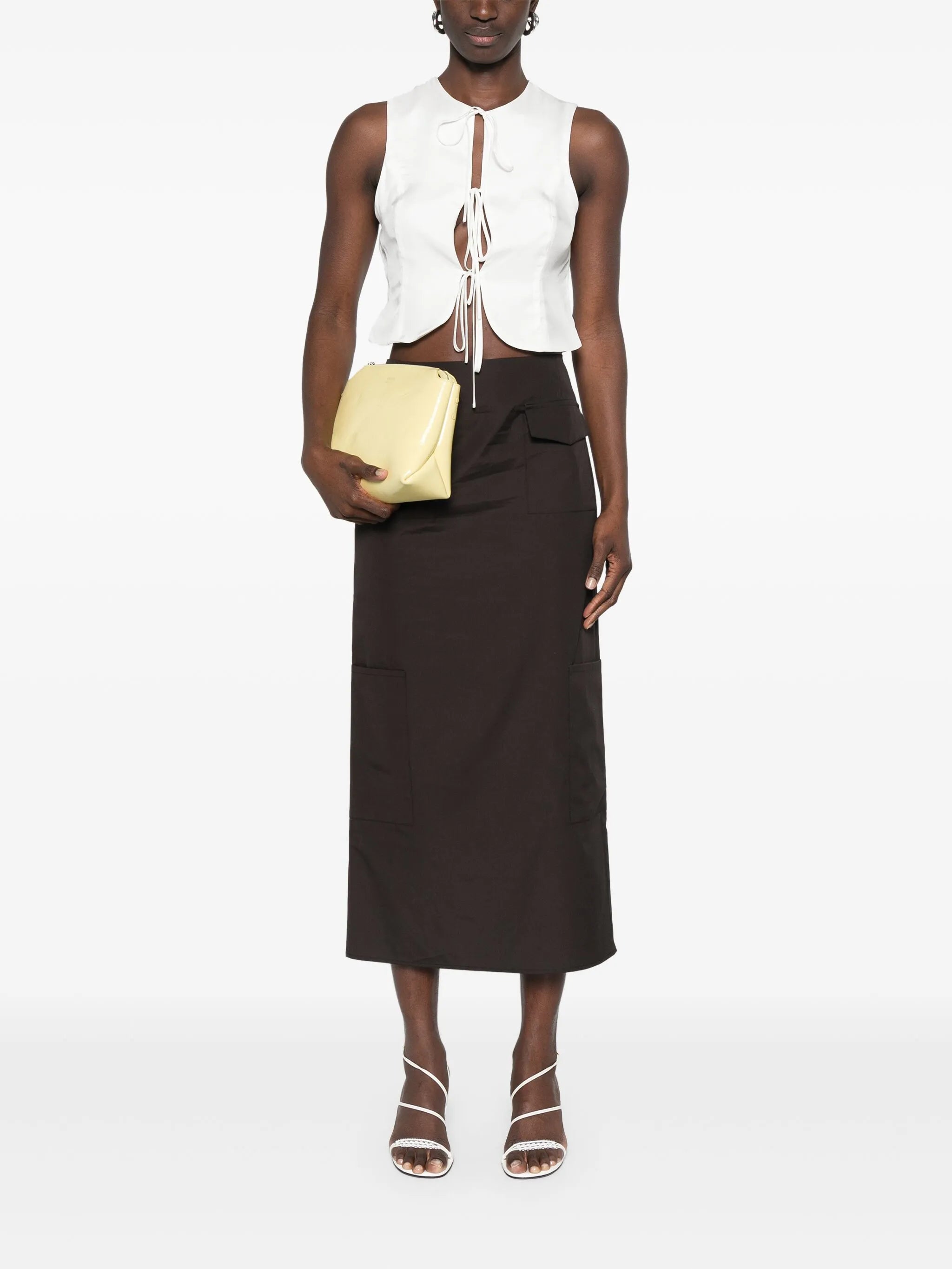Valletta midi skirt