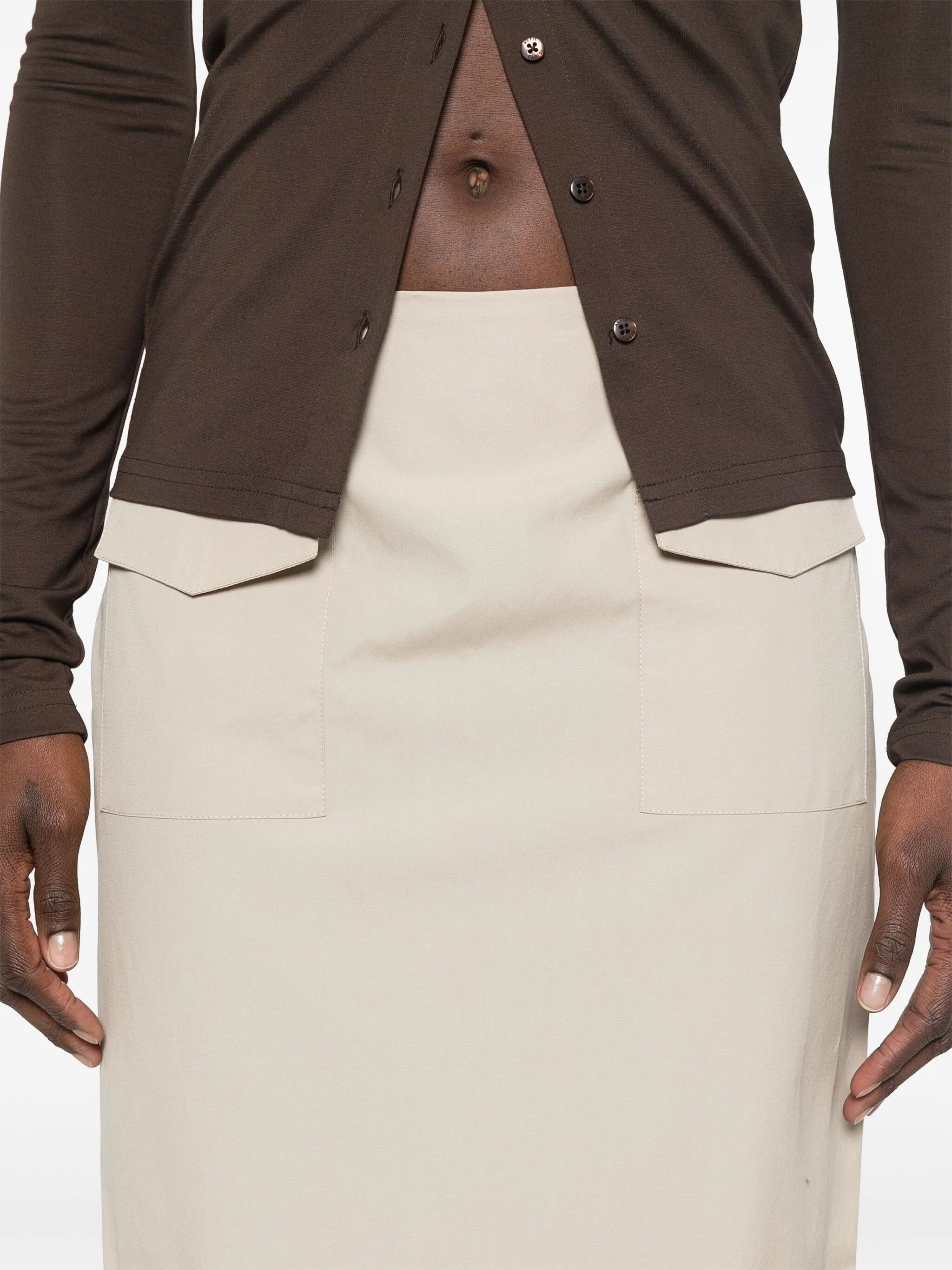 Valletta midi skirt