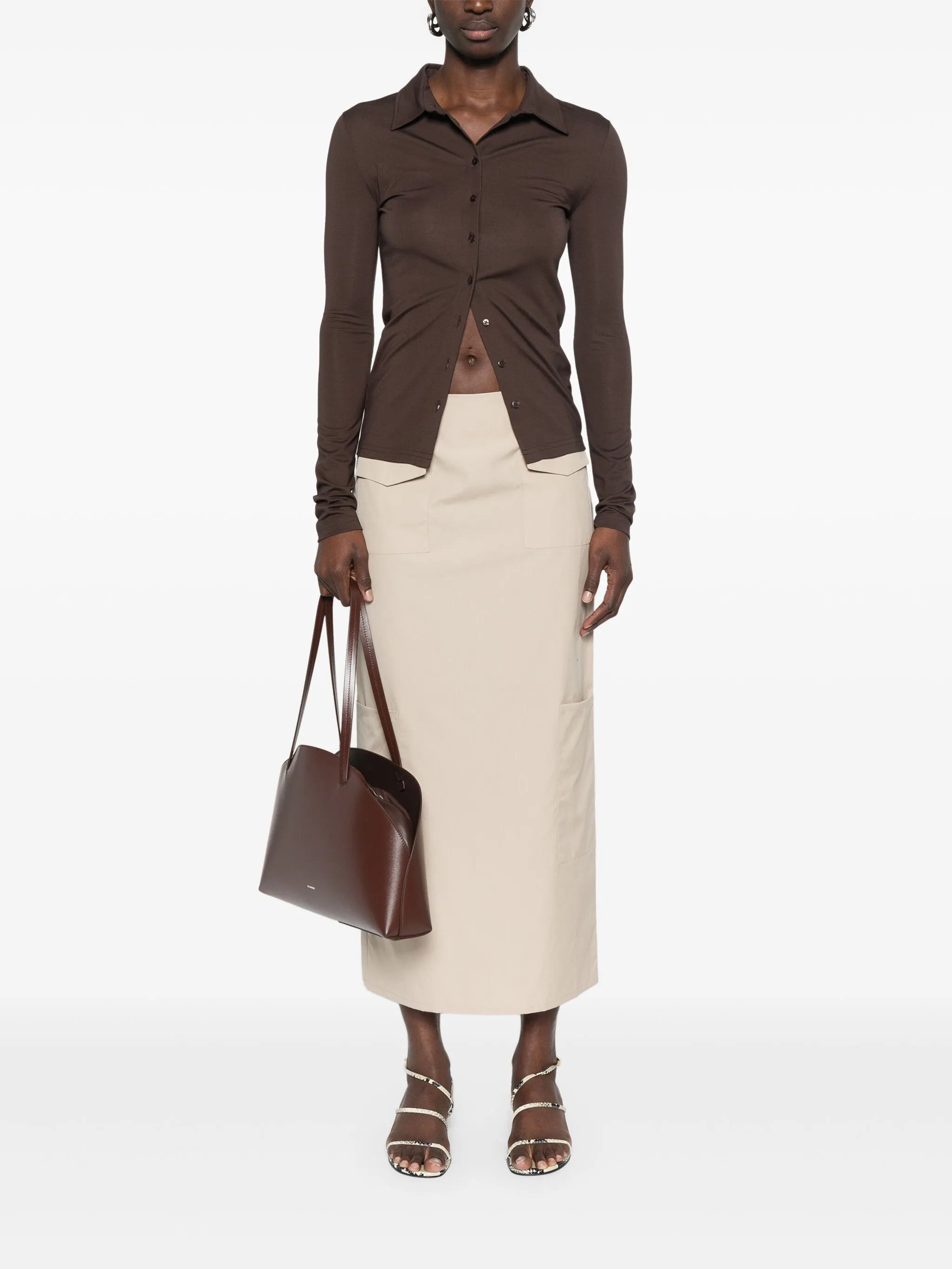 Valletta midi skirt
