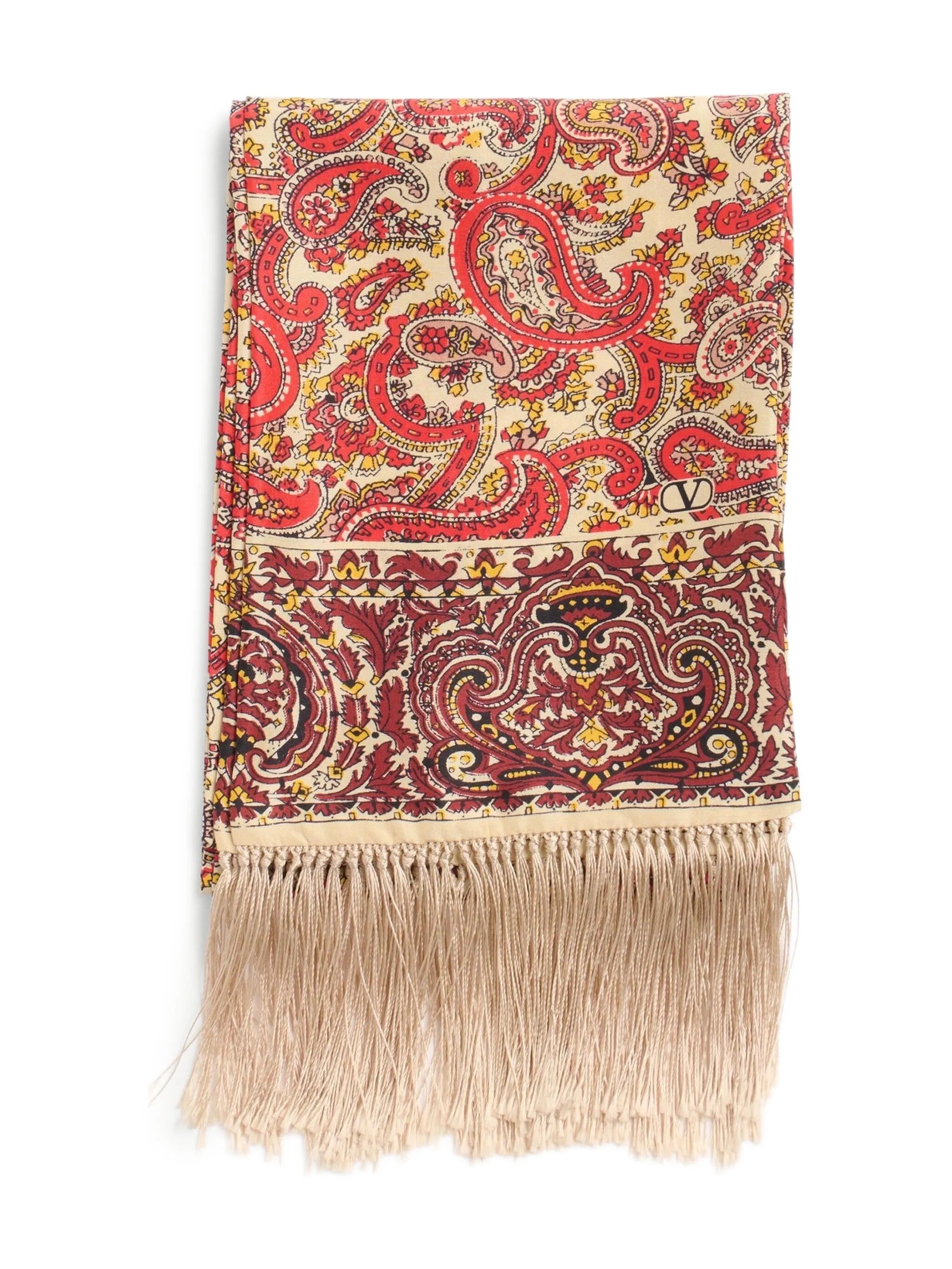 Voyage Imaginaire silk bandeau scarf