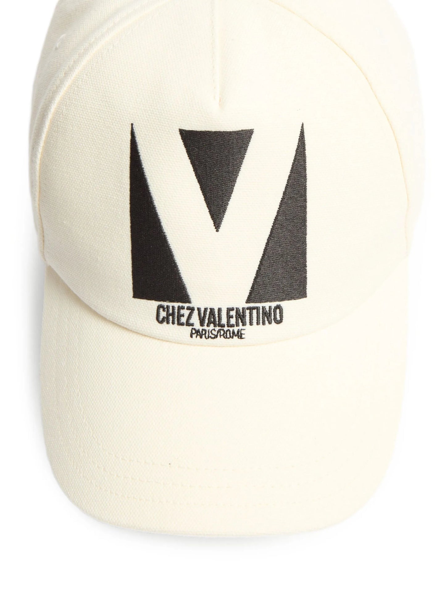 logo-embroidered baseball cap