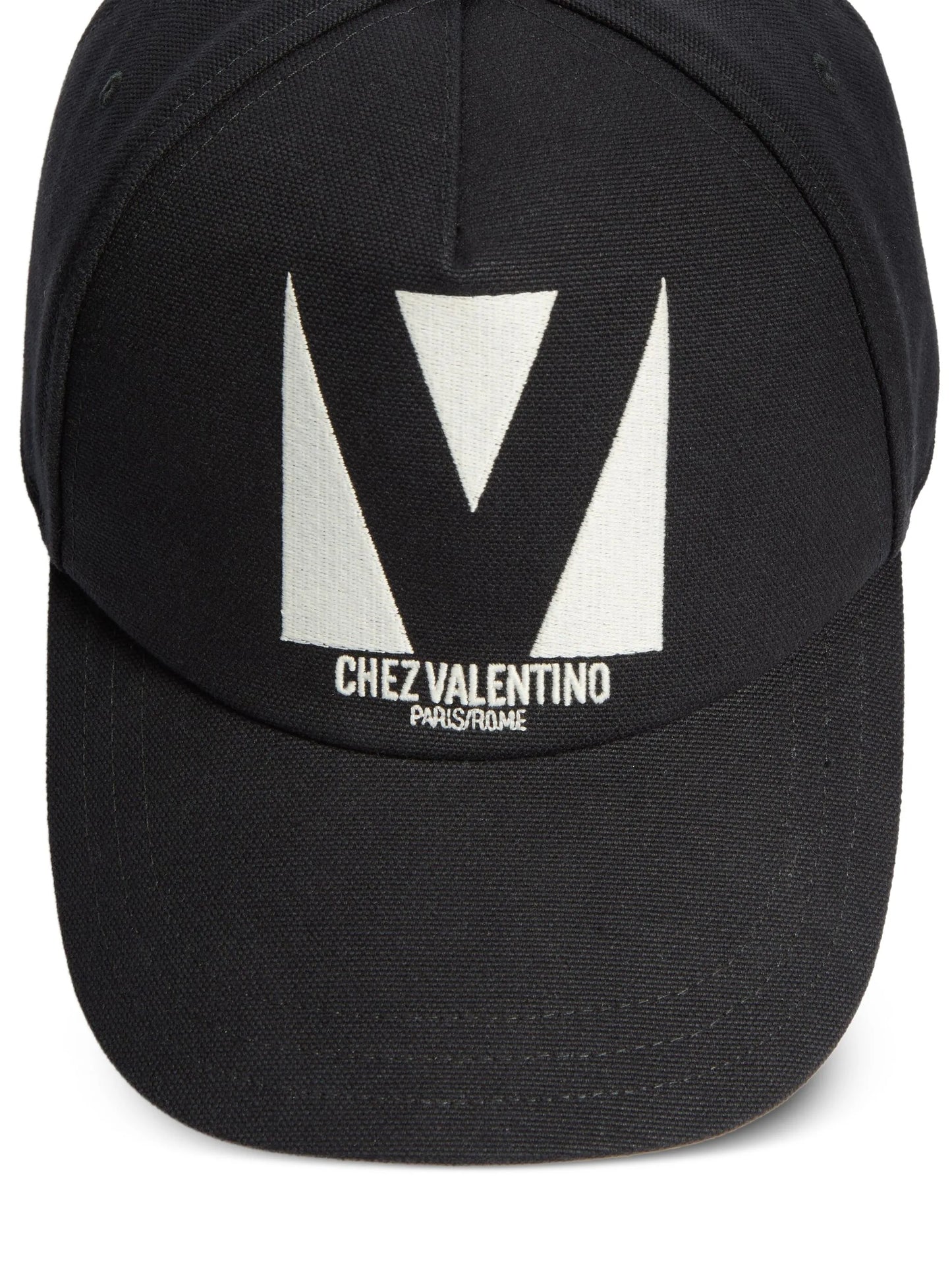 logo-embroidered baseball cap