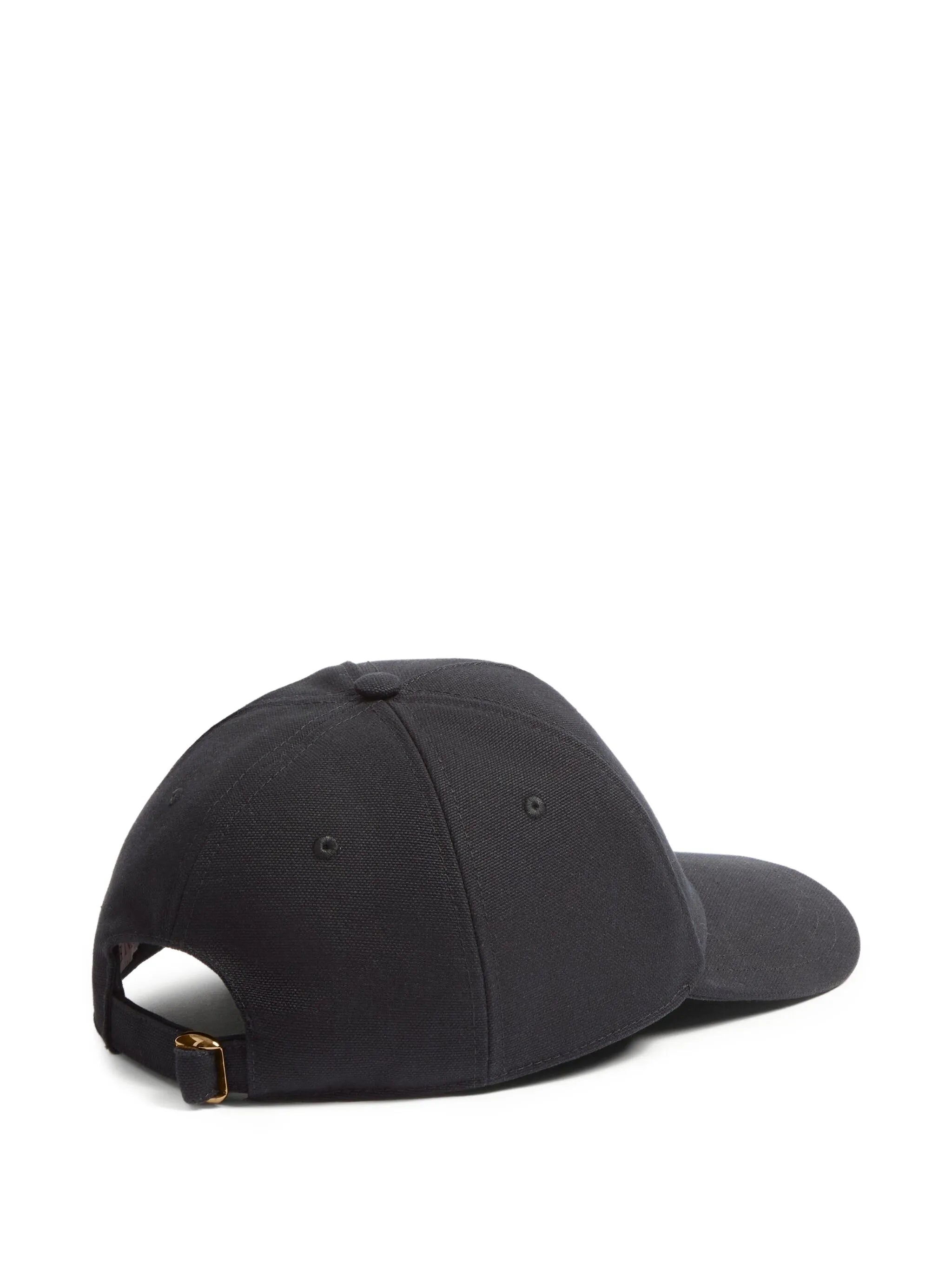 logo-embroidered baseball cap