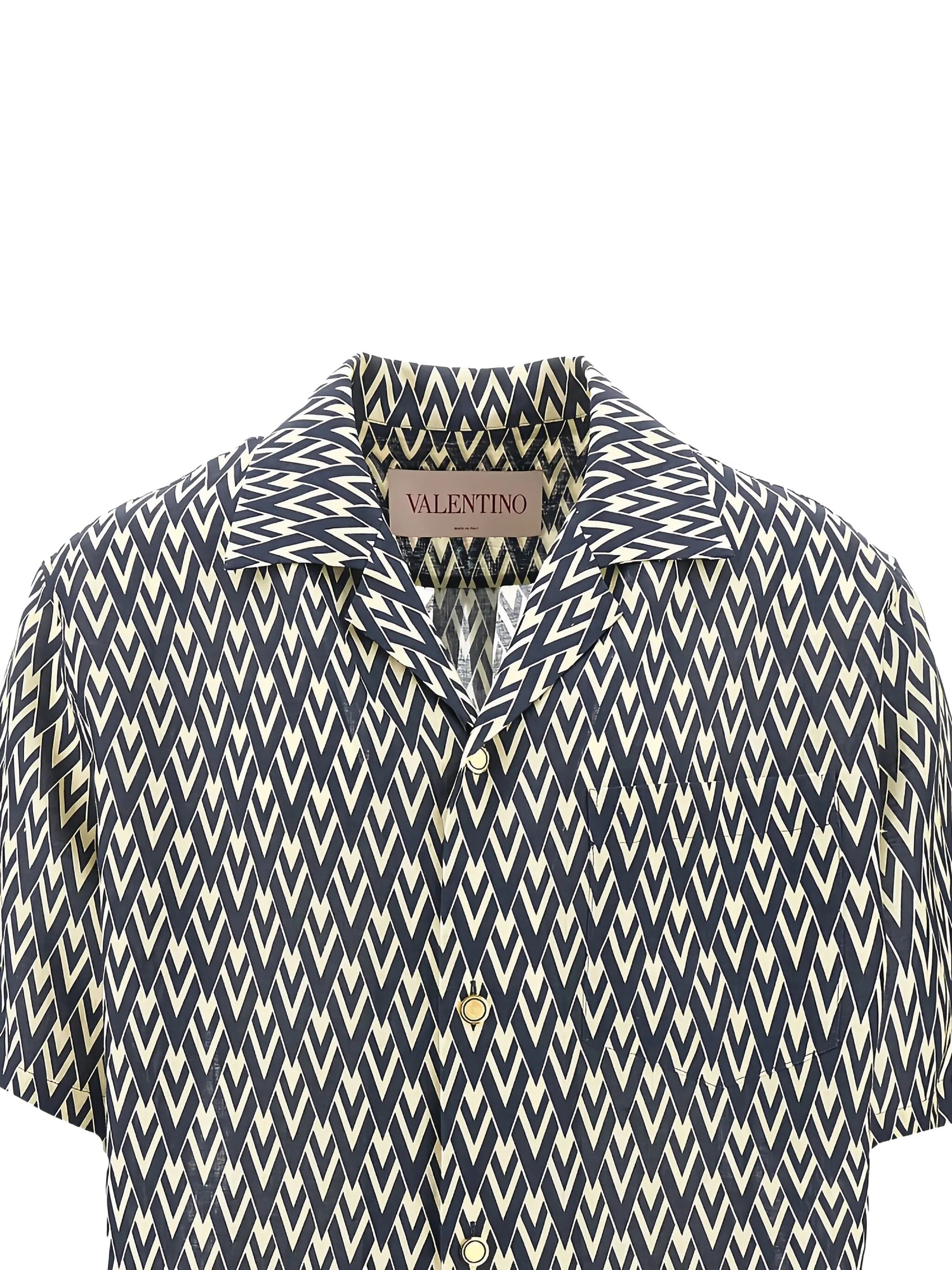 Toute La V bowling shirt