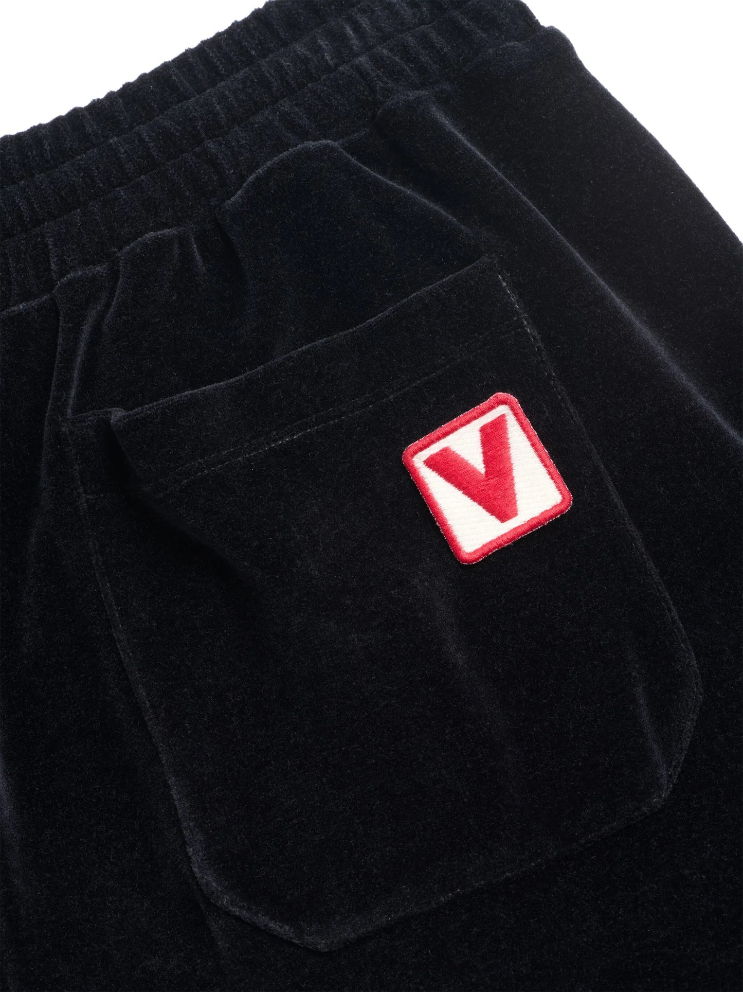 Chez-patch track pants