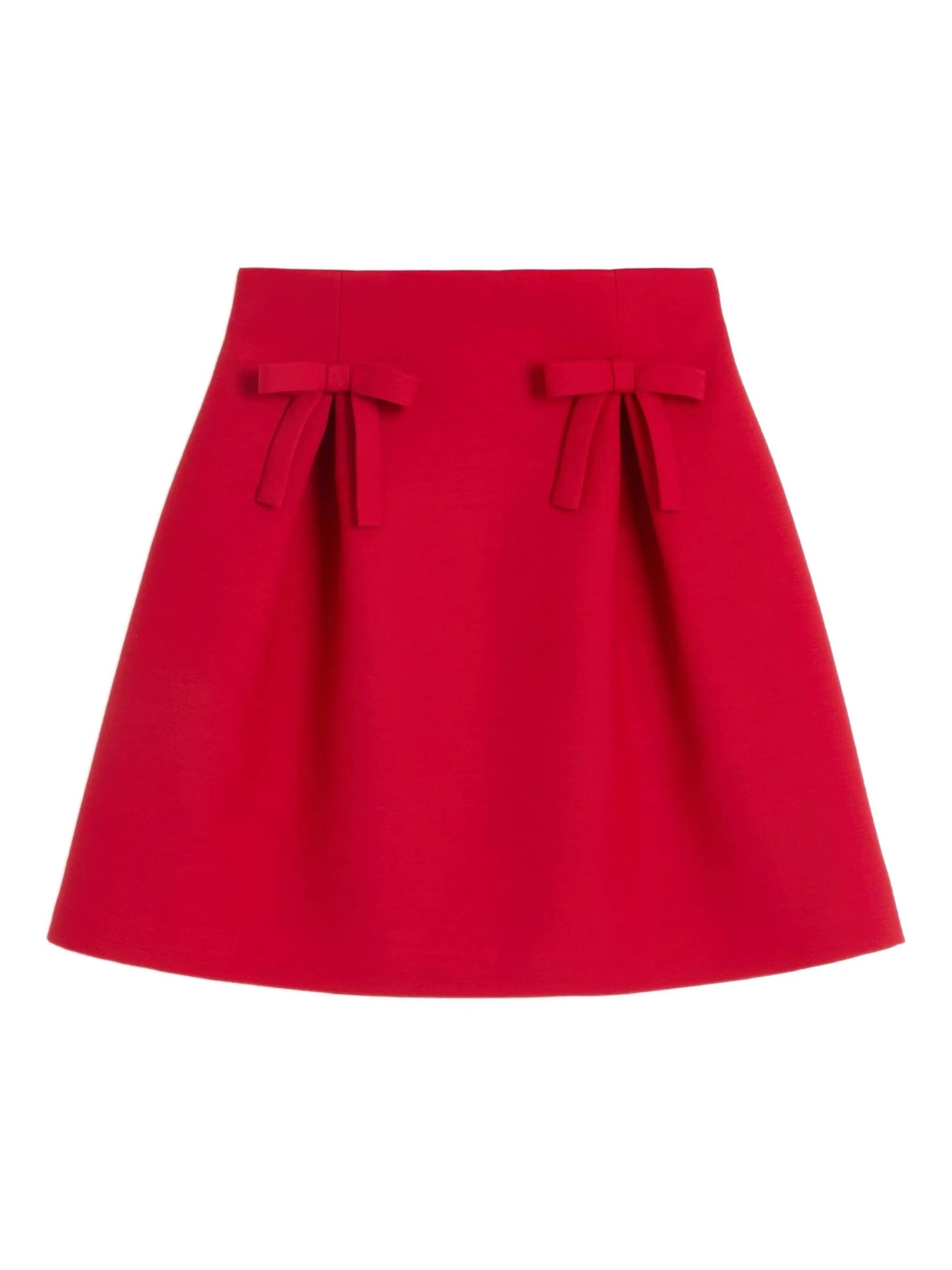 Crepe Couture A-line skirt