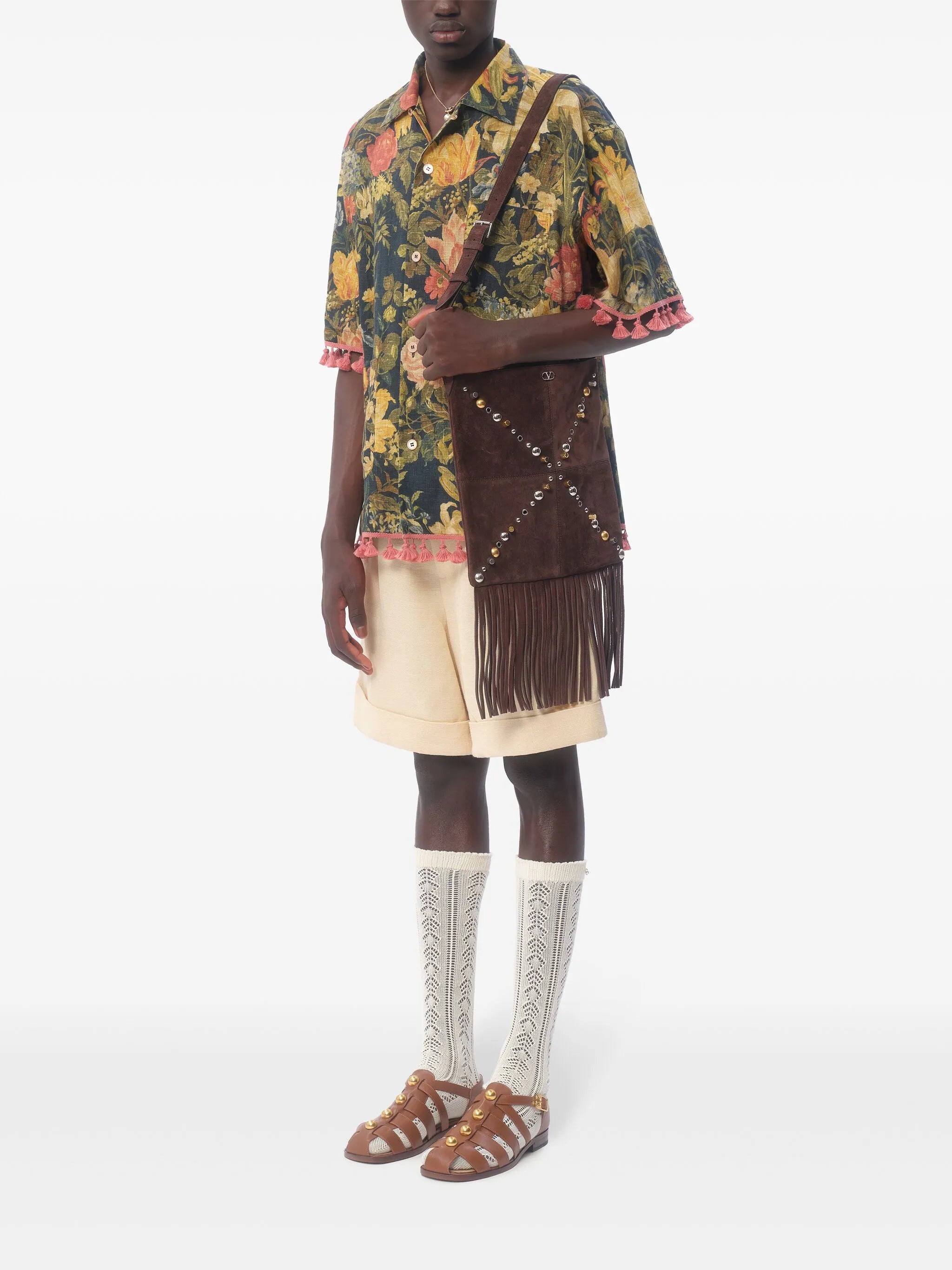 Apres L'Hiver linen bowling shirt