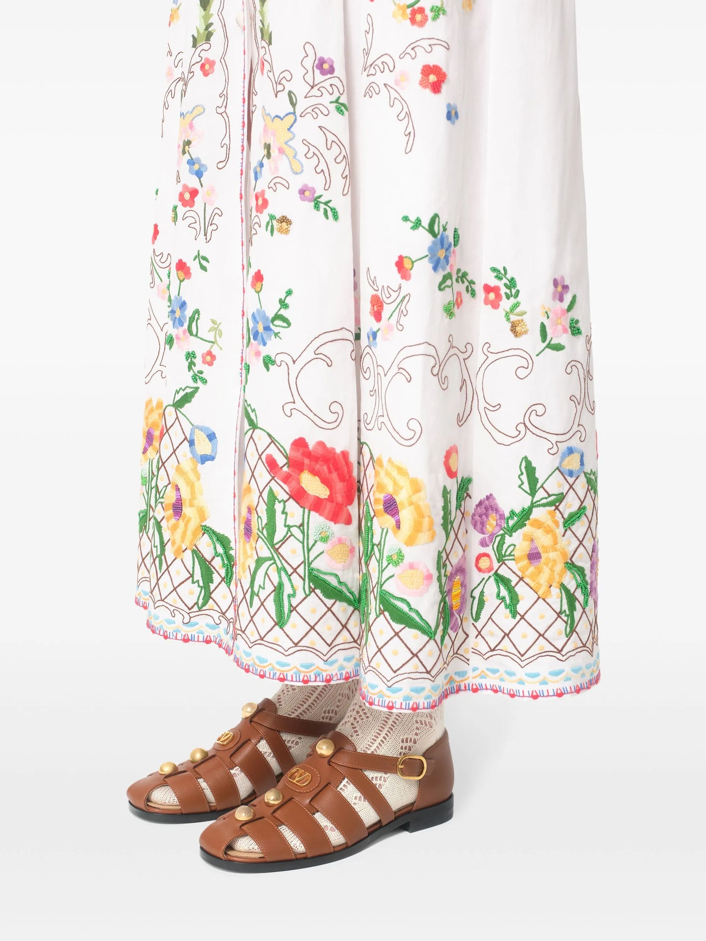 VLogo Signature fisherman sandals