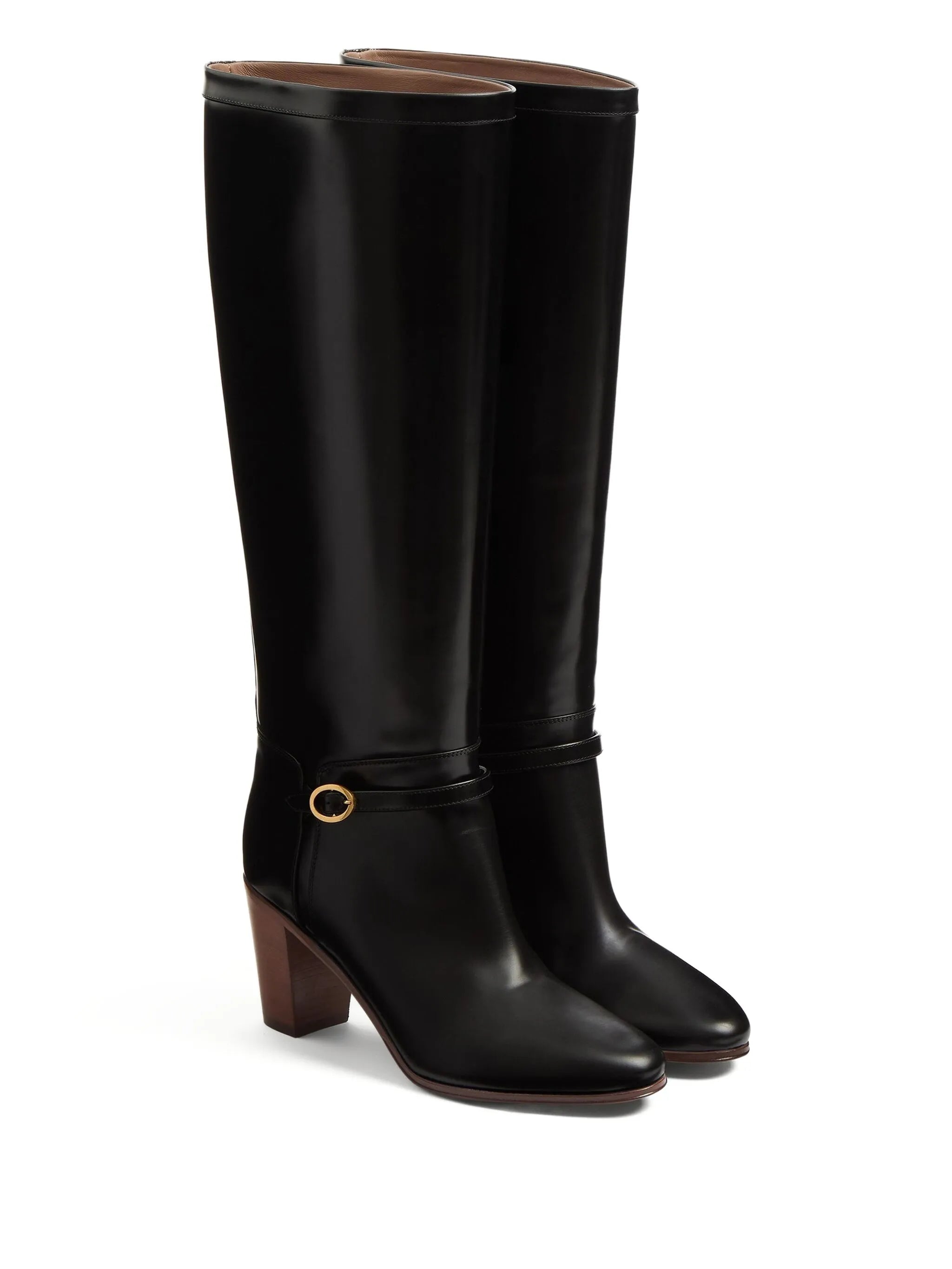 75mm Pattie leather boots