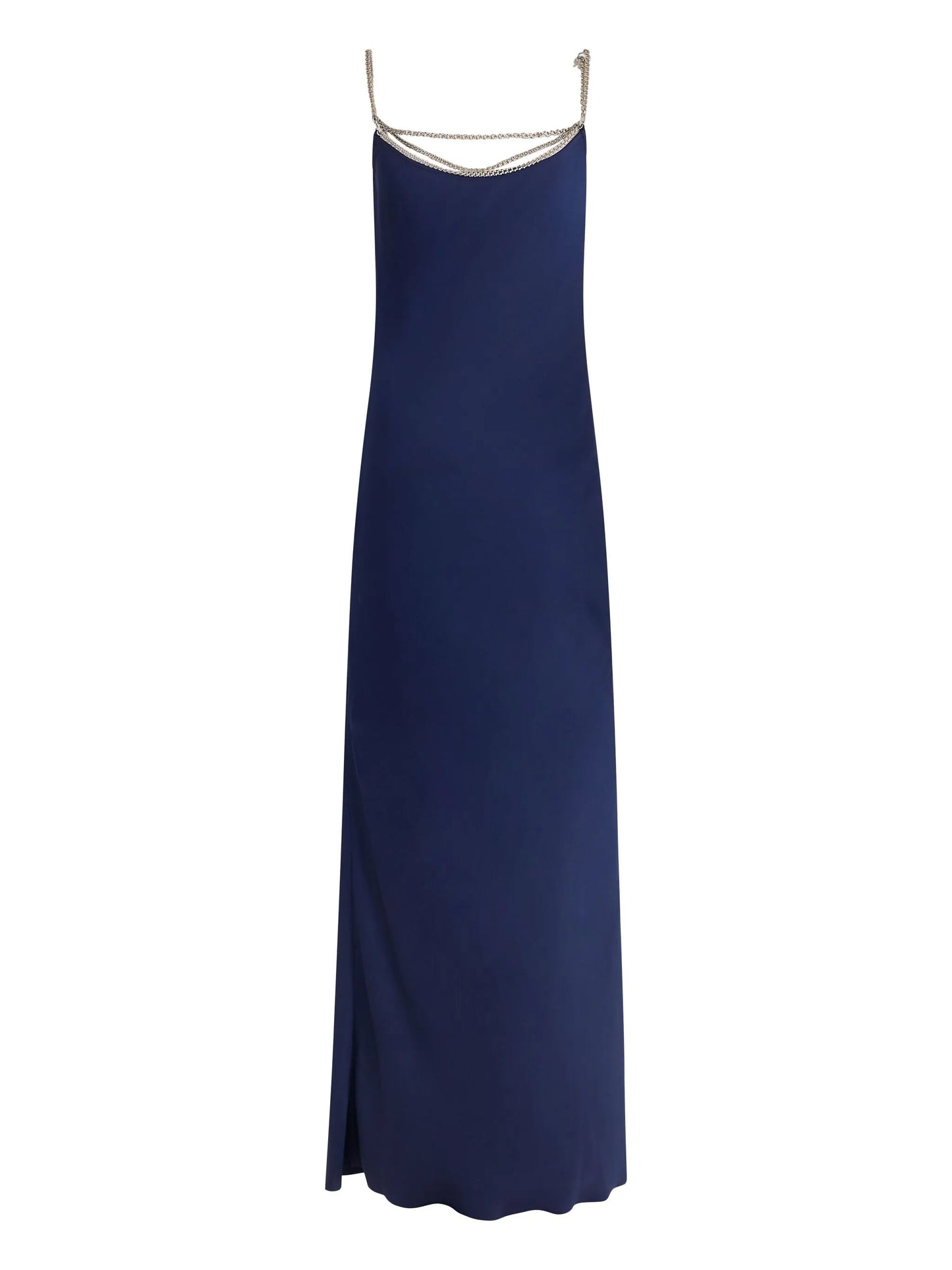 chain-straps maxi dress