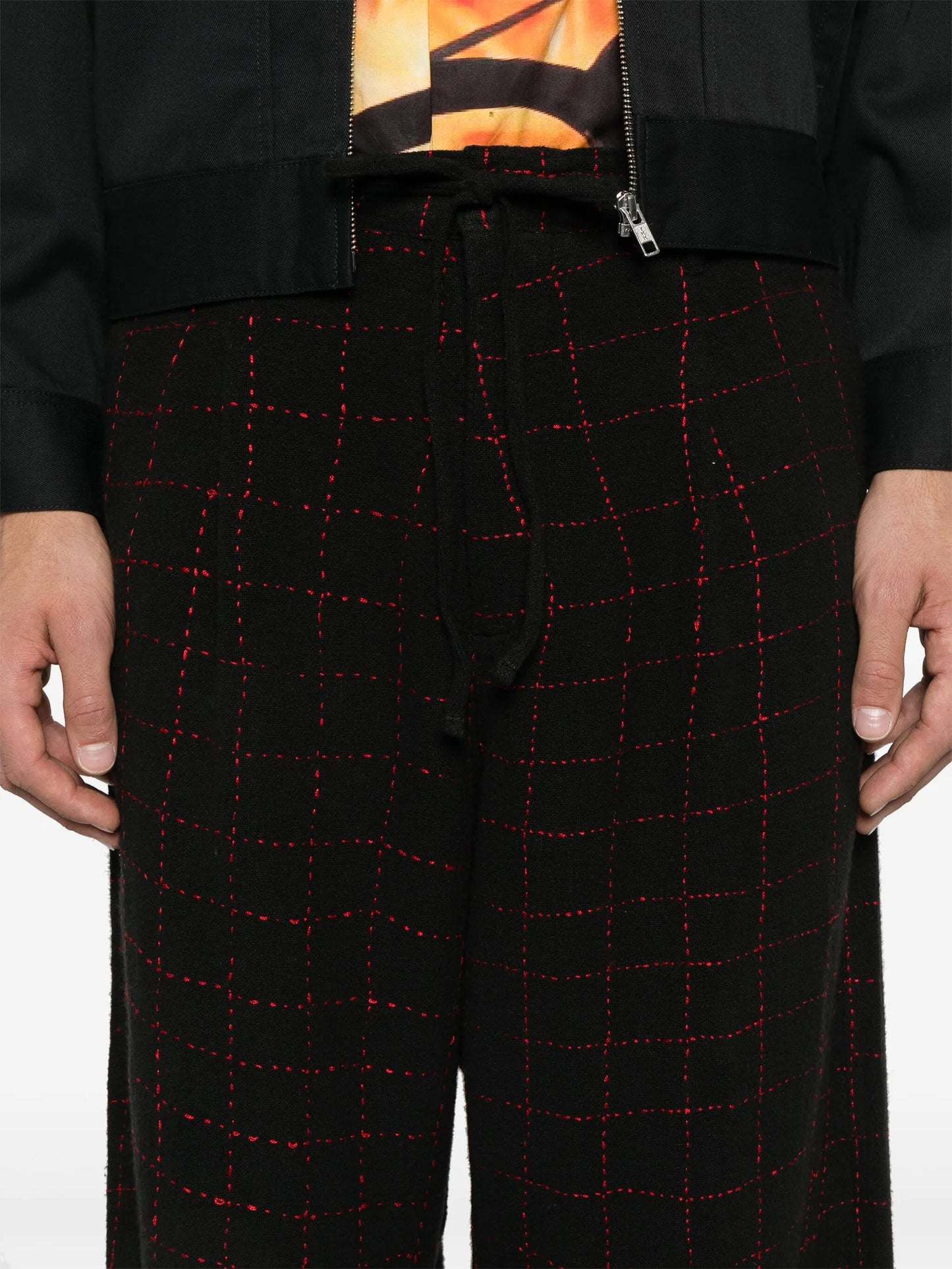 embroidered trousers
