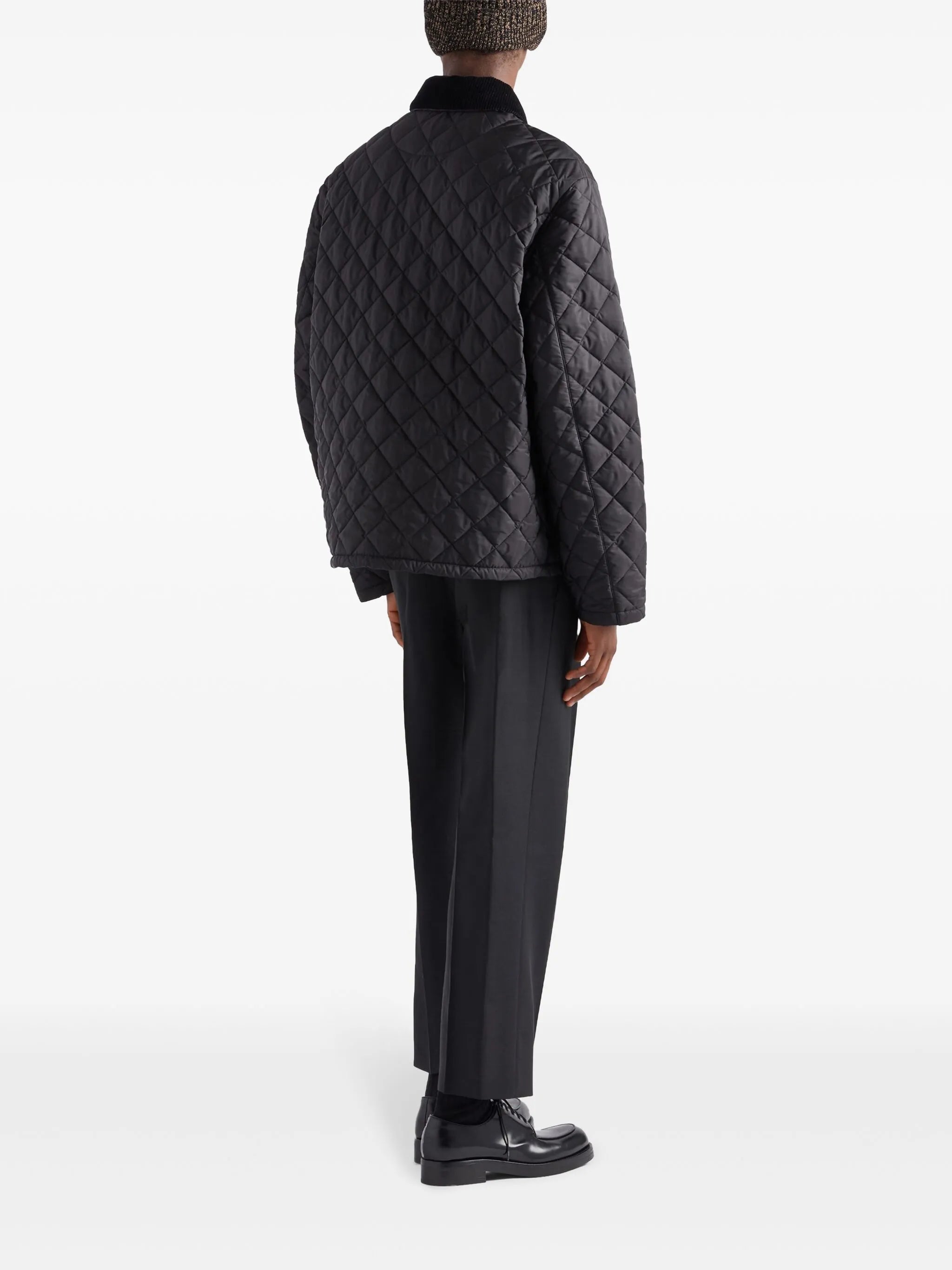 Re-Nylon quilted jacket