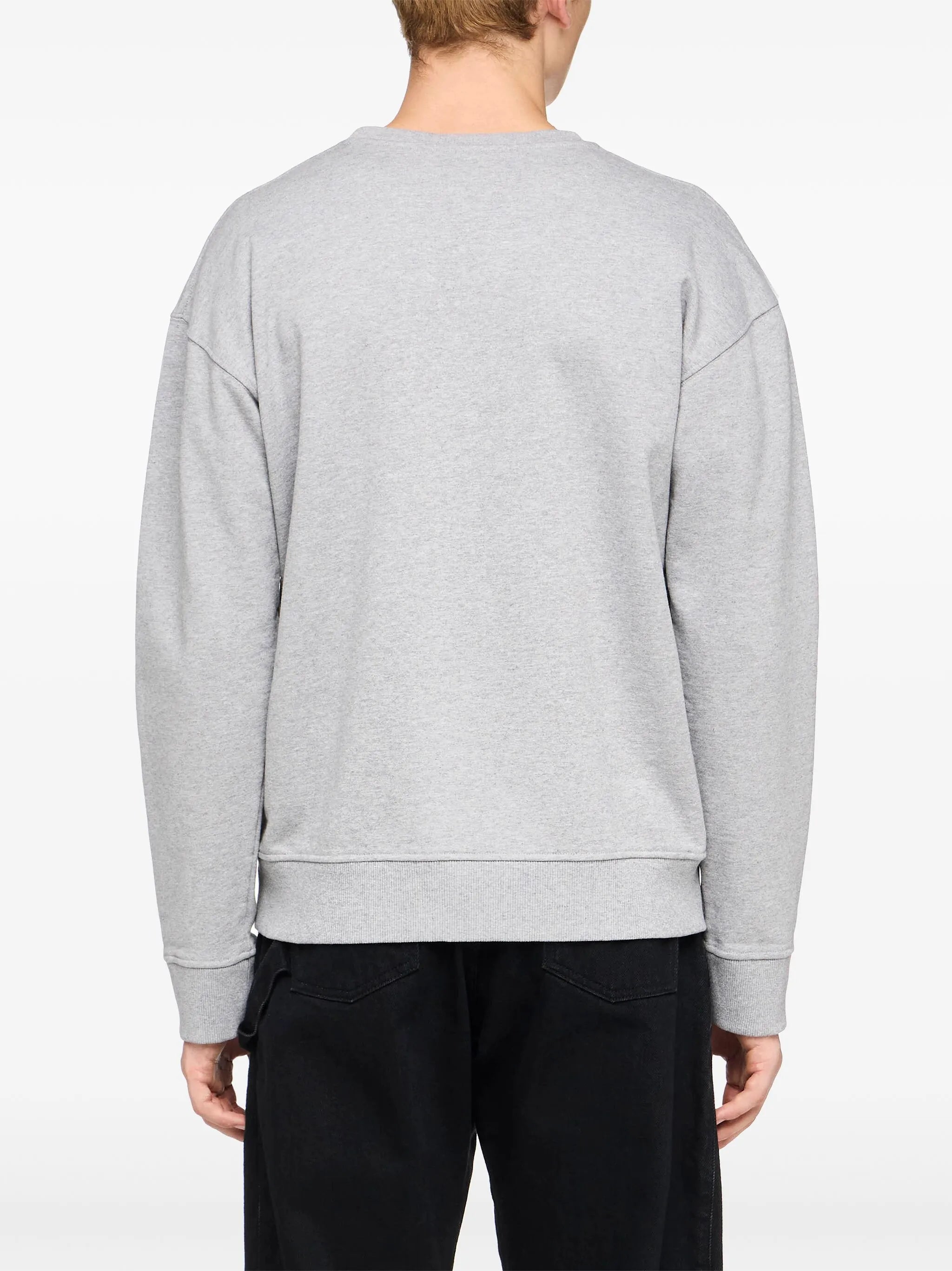 logo-embroidered sweatshirt