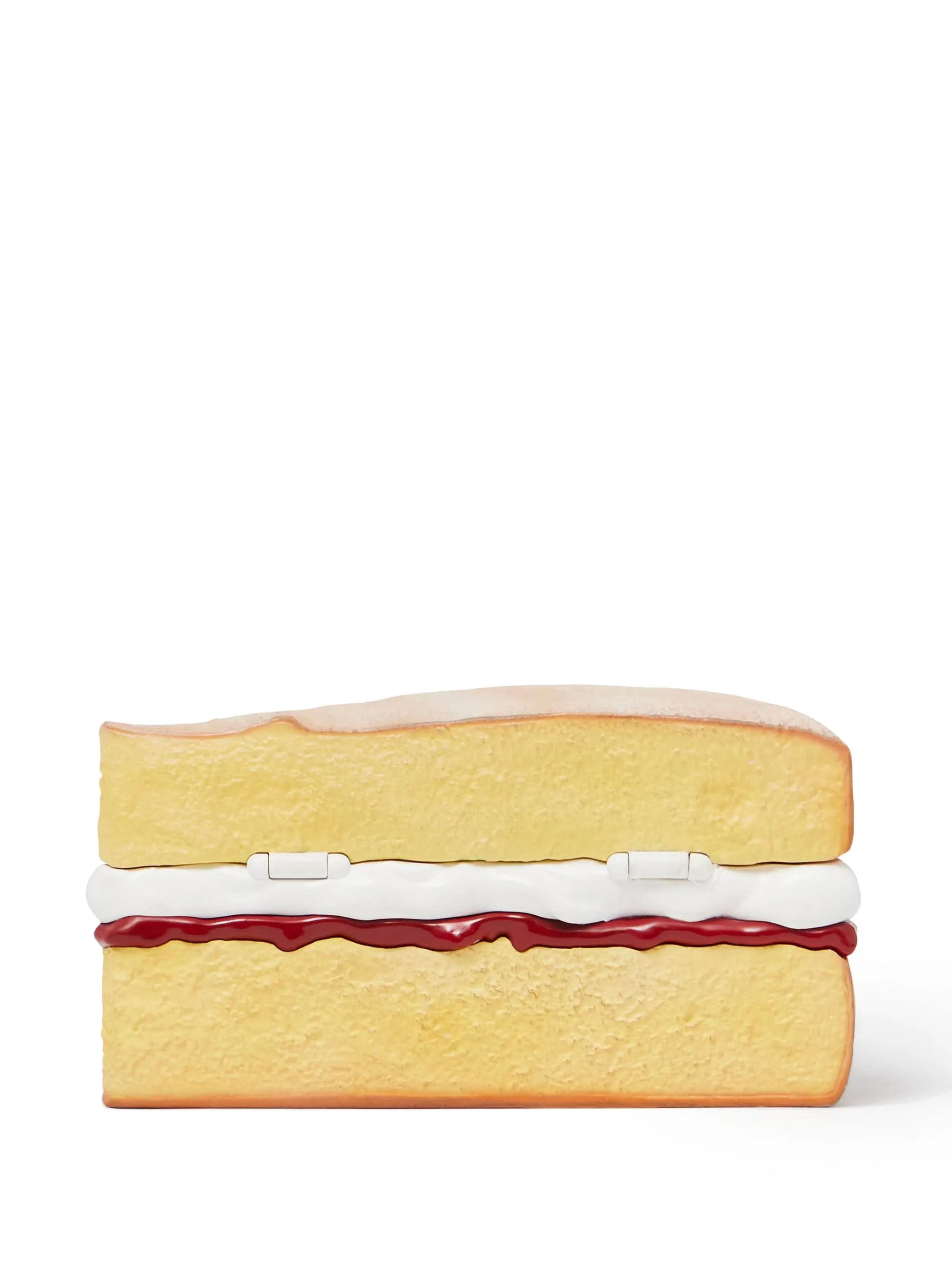 Victoria Sponge clutch bag