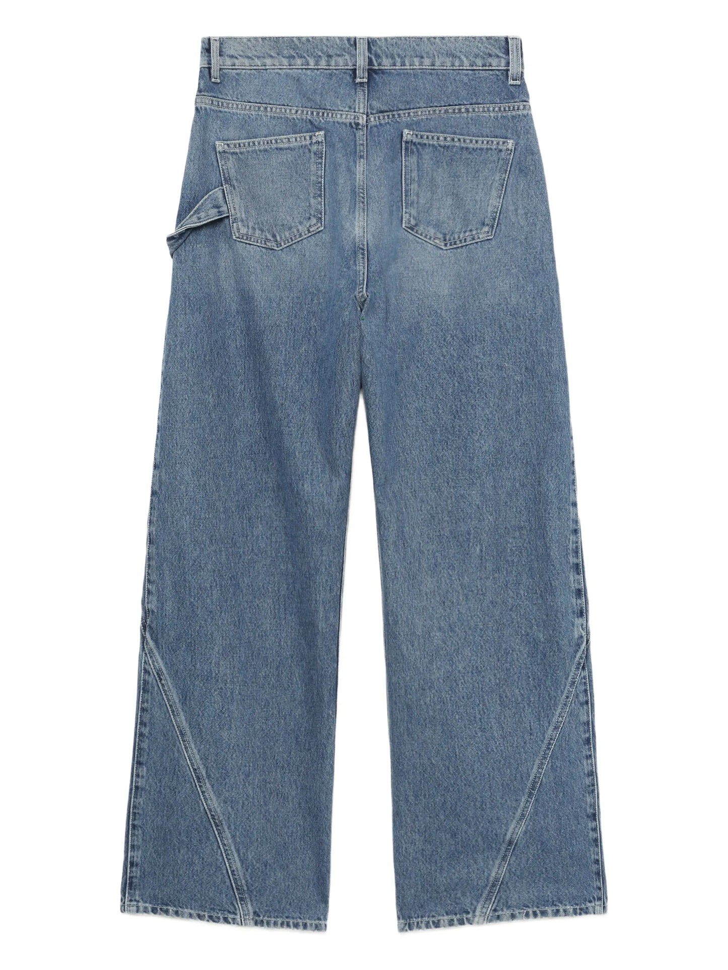 Workwear straight-leg jeans