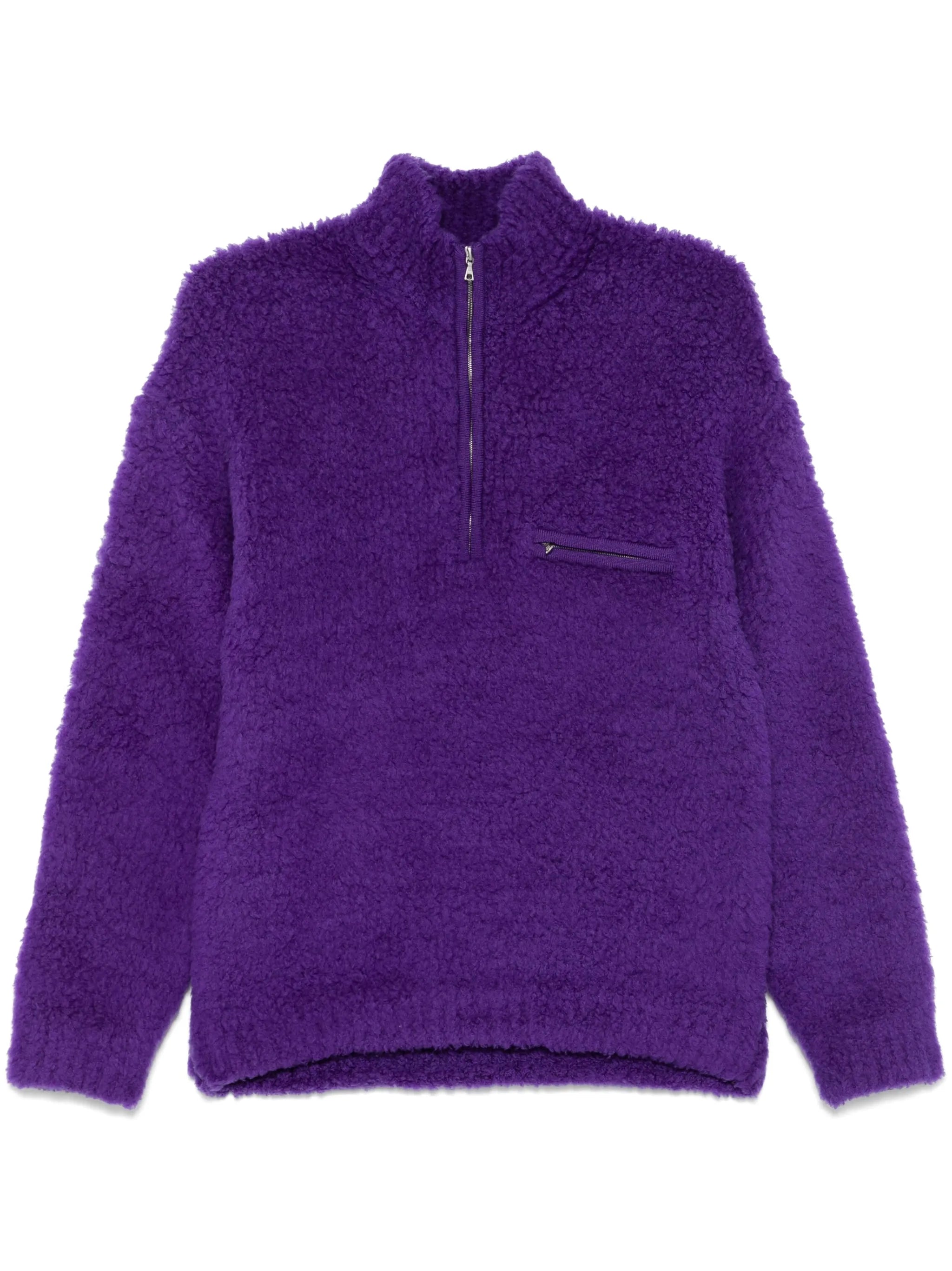 half-zip sweater