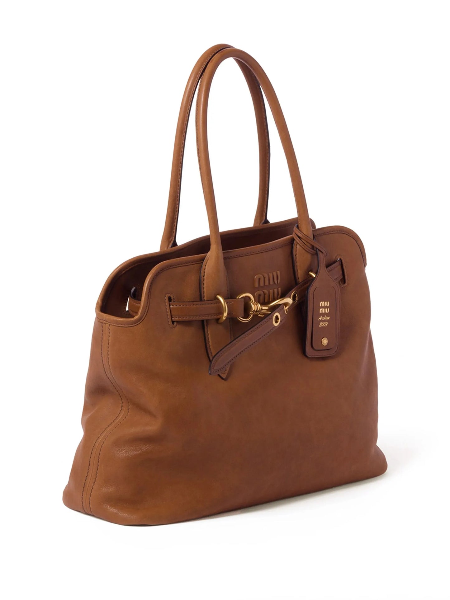 medium Aventure leather tote bag