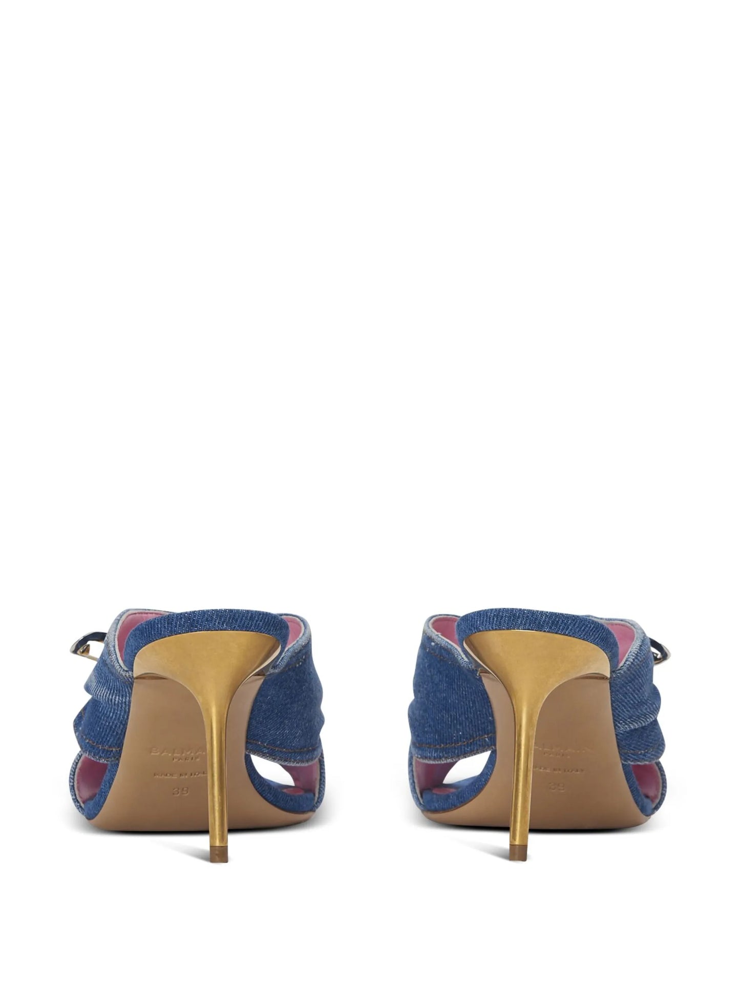 saftey-pin denim mules