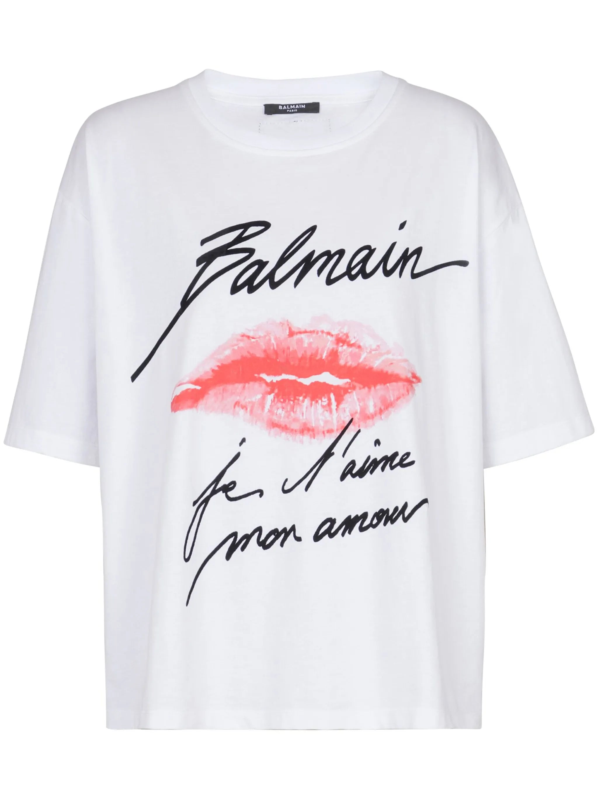 kiss-print T-shirt