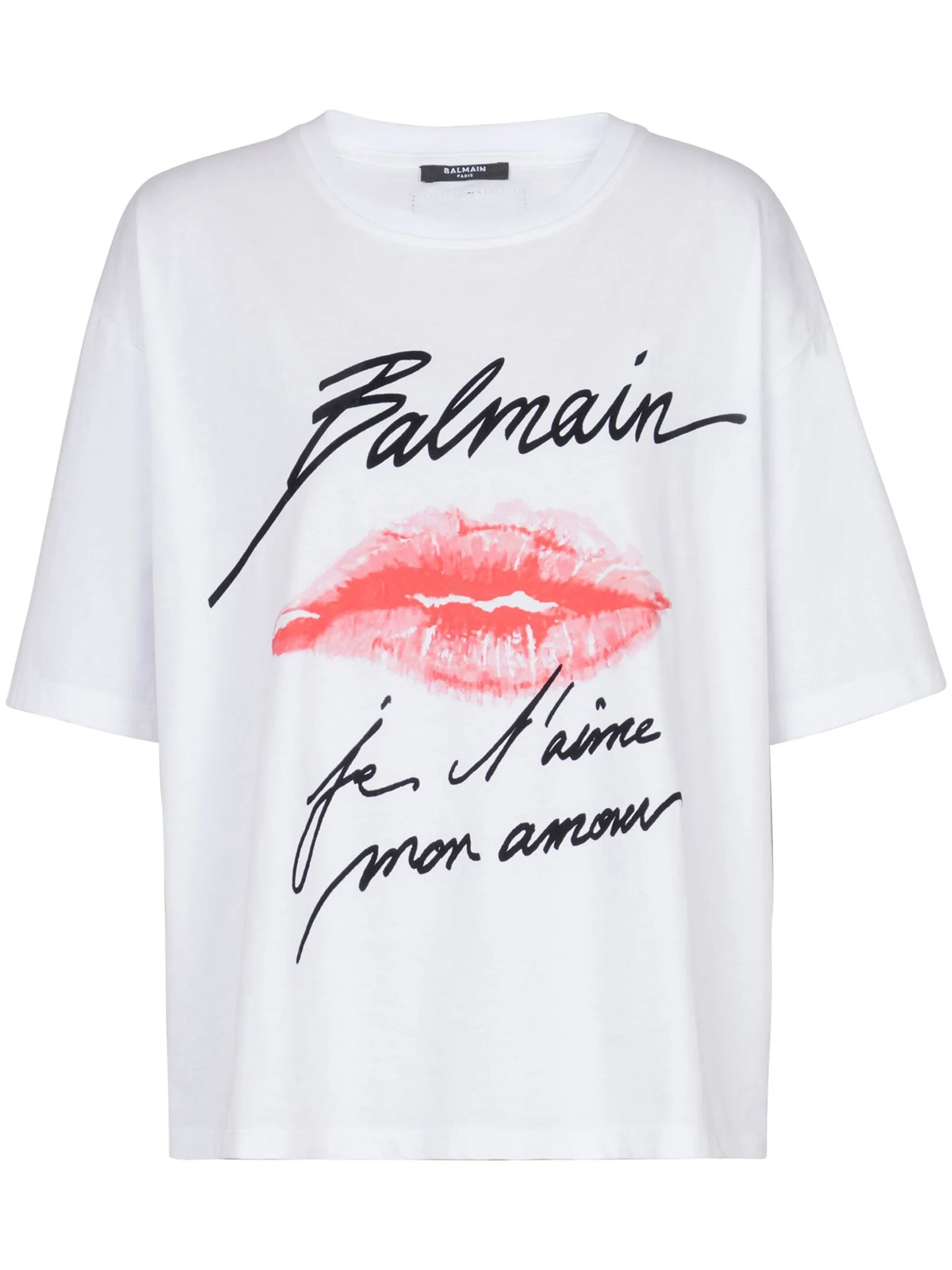 kiss-print T-shirt